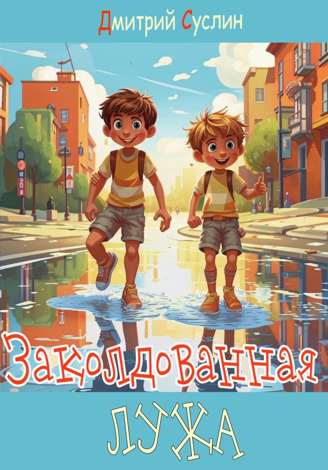 Обложка книги «Заколдованная лужа»