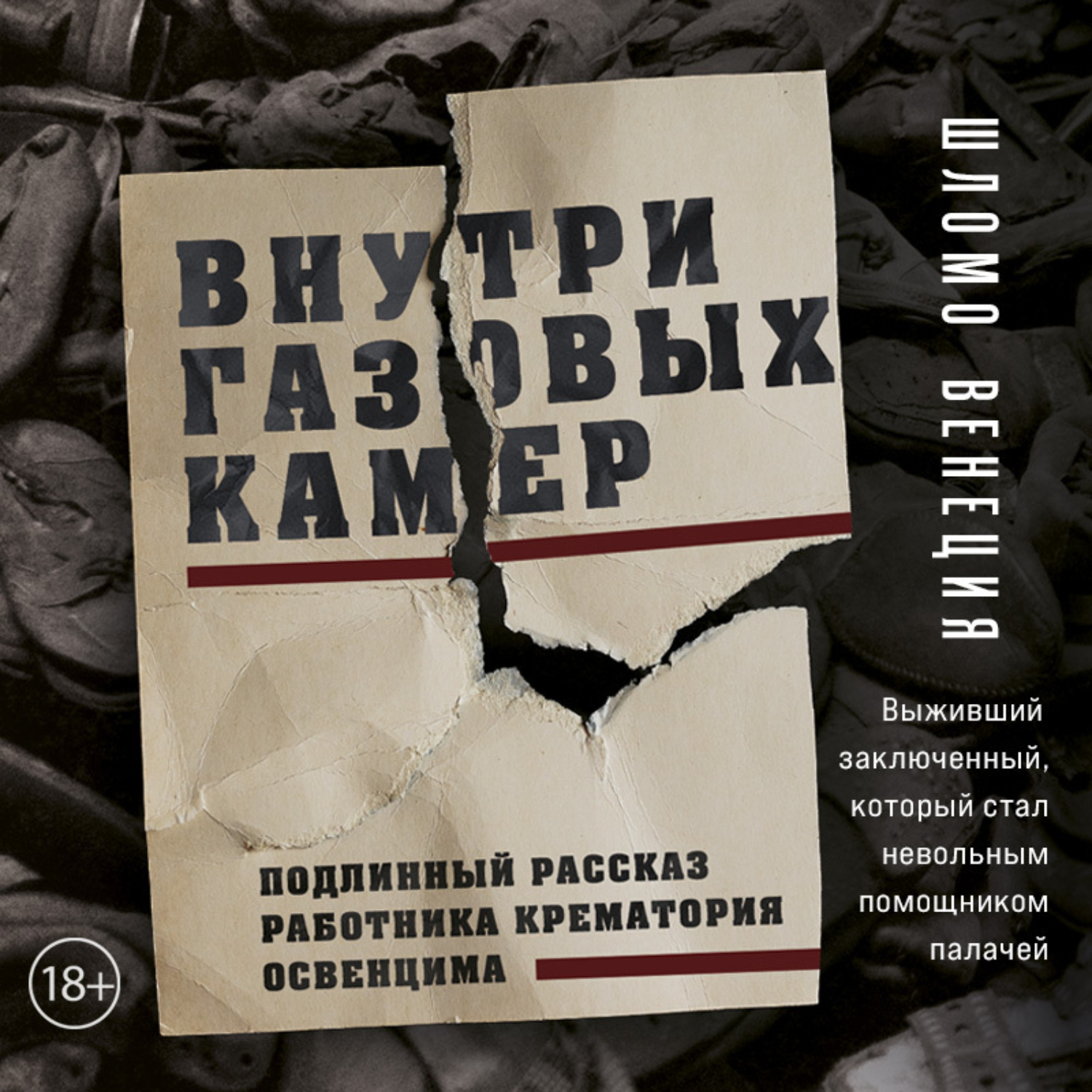 Обложка книги «Внутри газовых камер. Подлинный рассказ работника крематория Освенцима»