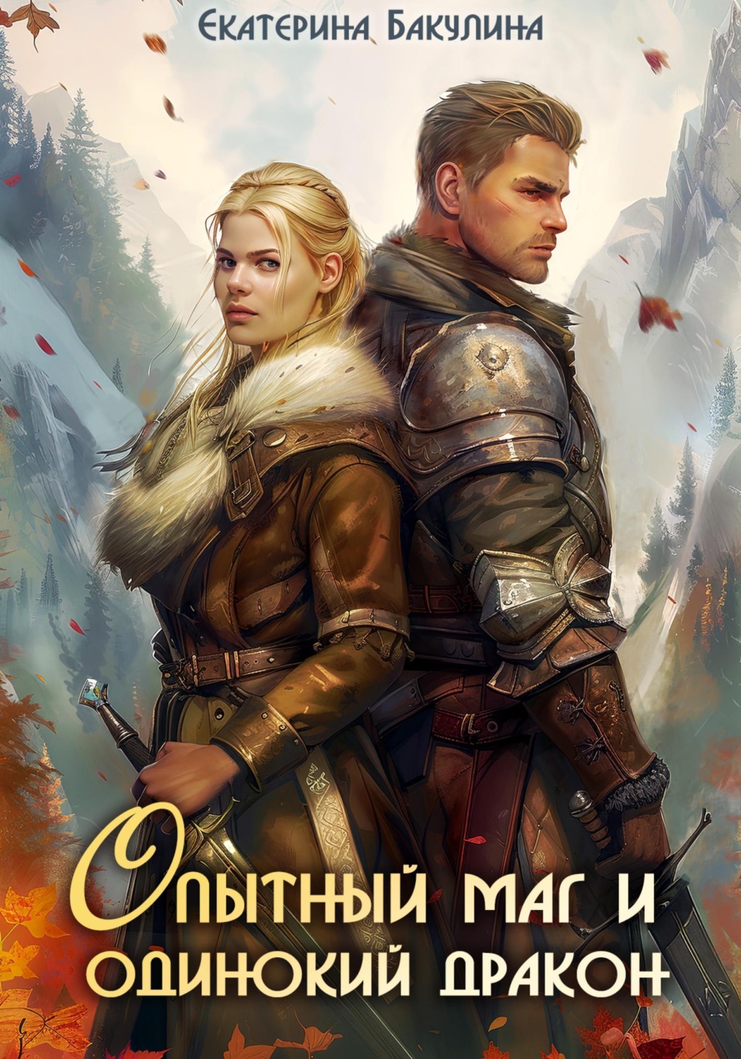 Обложка книги «Опытный маг и одинокий дракон»