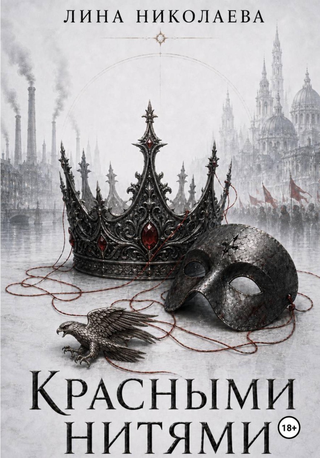 Обложка книги «Красными нитями»