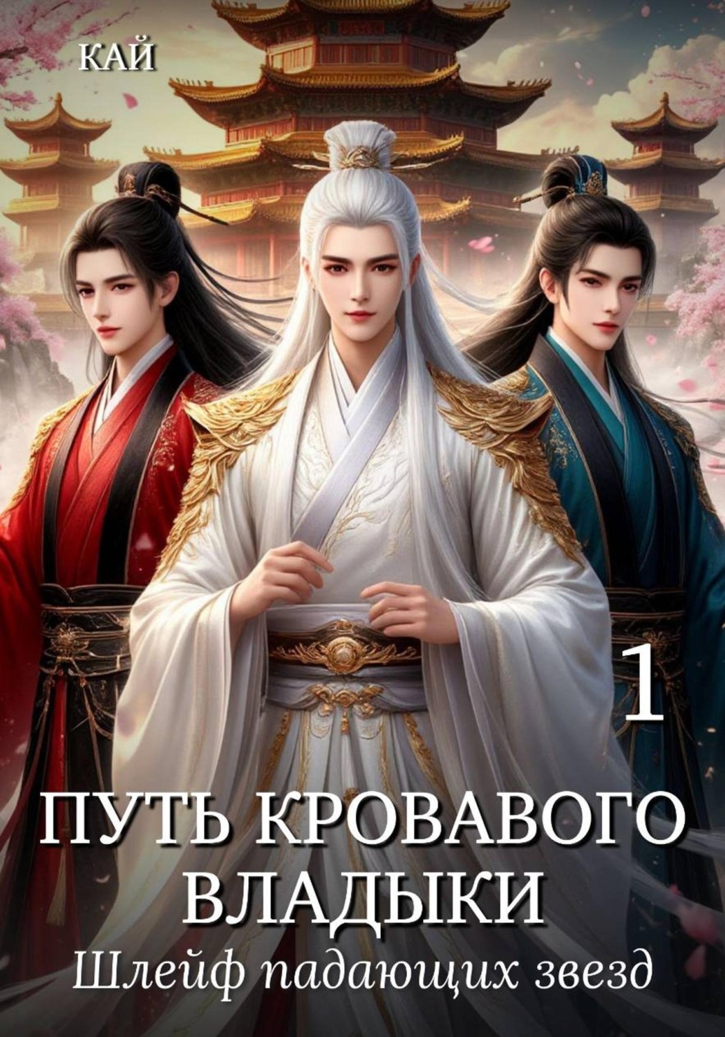 Обложка книги «Путь Кровавого владыки. Том 1. Шлейф падающих звезд»