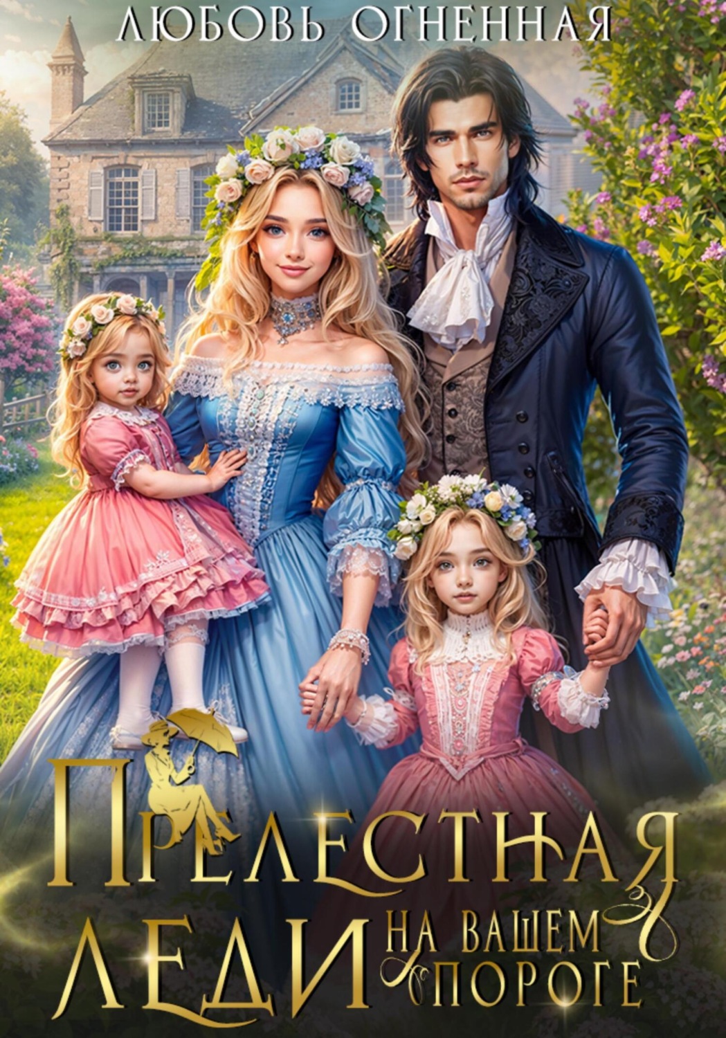 Обложка книги «Прелестная леди на вашем пороге»