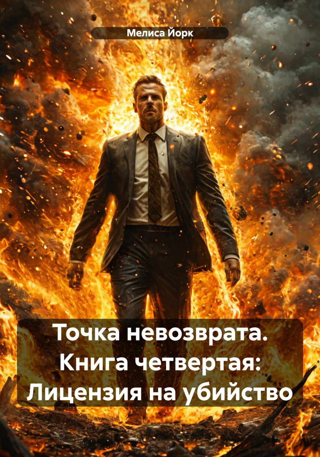 Обложка книги «Точка невозврата. Книга четвертая: Лицензия на убийство»