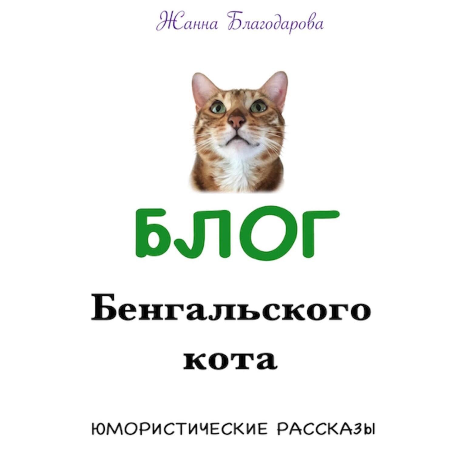 Обложка книги «Блог Бенгальского кота»