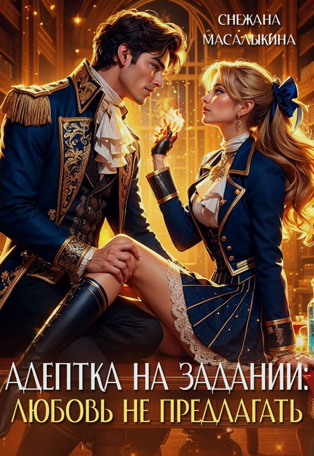 Обложка книги «Адептка на задании. Любовь не предлагать»