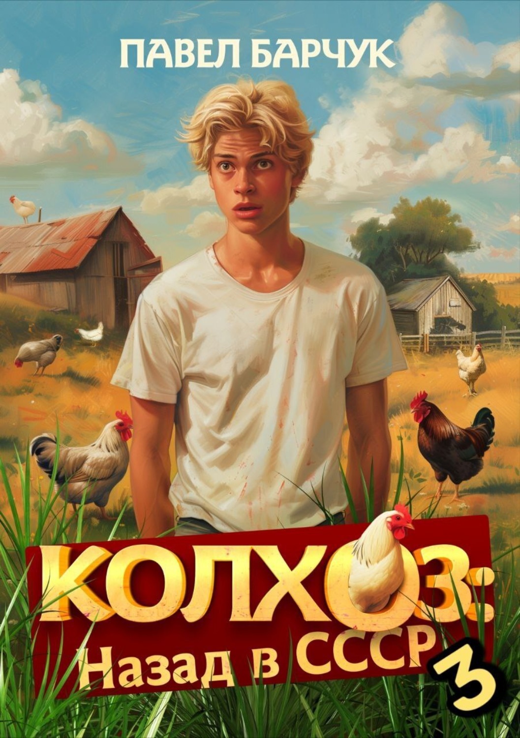 Обложка книги «Колхоз. Назад в СССР. Книга 3»
