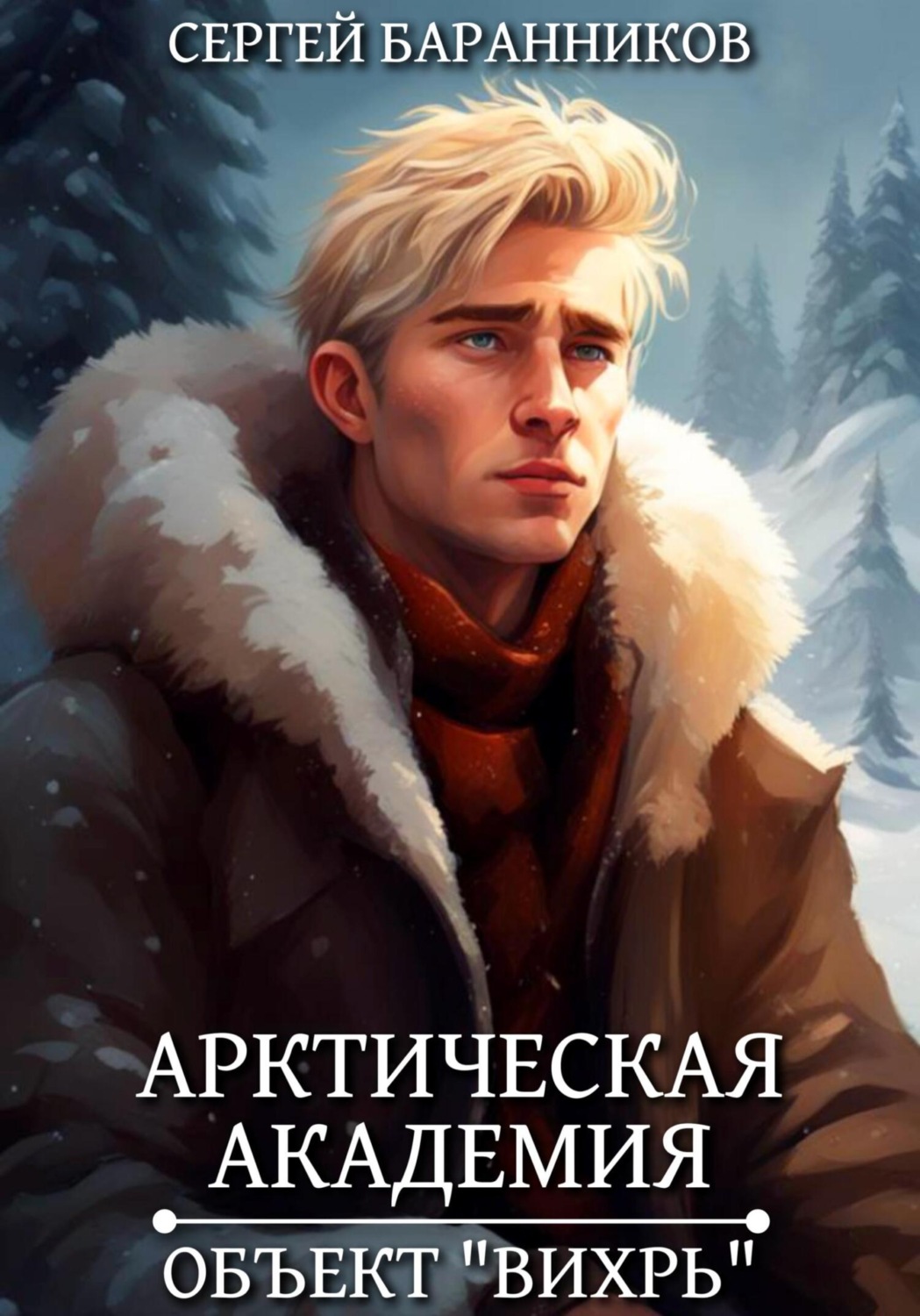 Обложка книги «Арктическая академия. Объект «Вихрь»»
