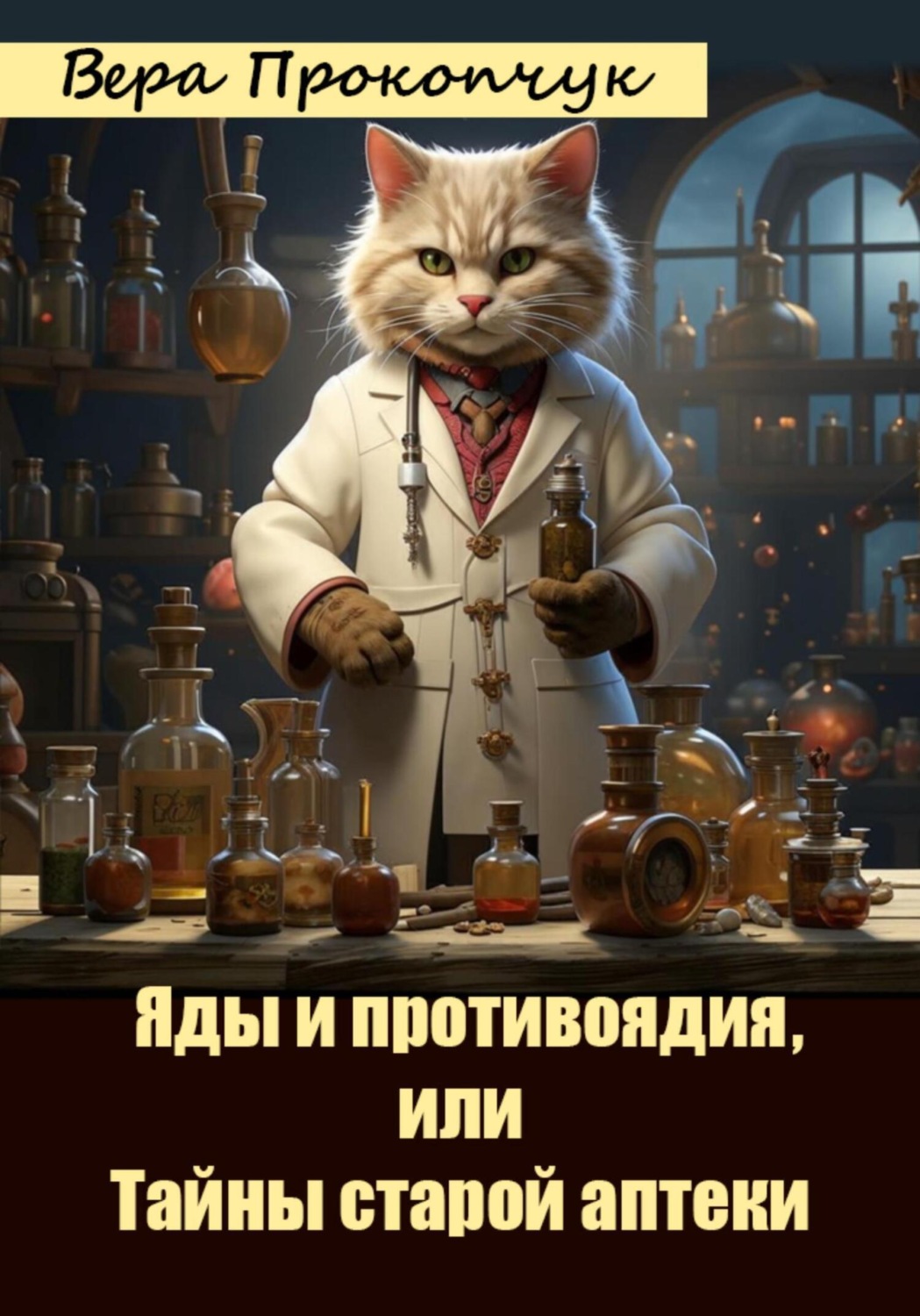 Обложка книги «Яды и противоядия, или Тайны старой аптеки»