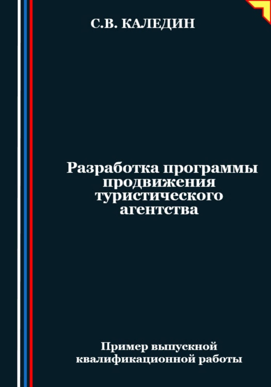 Обложка книги «Разработка программы продвижения туристического агентства»