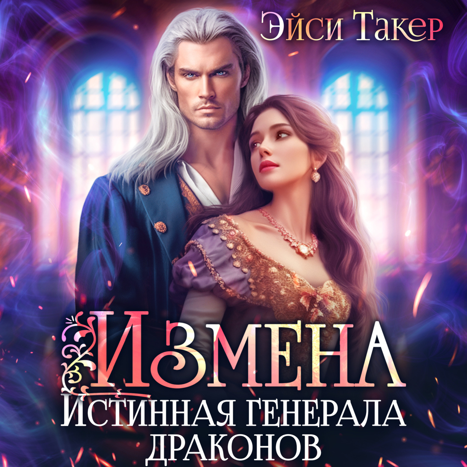 Обложка книги «Измена. Истинная генерала драконов»