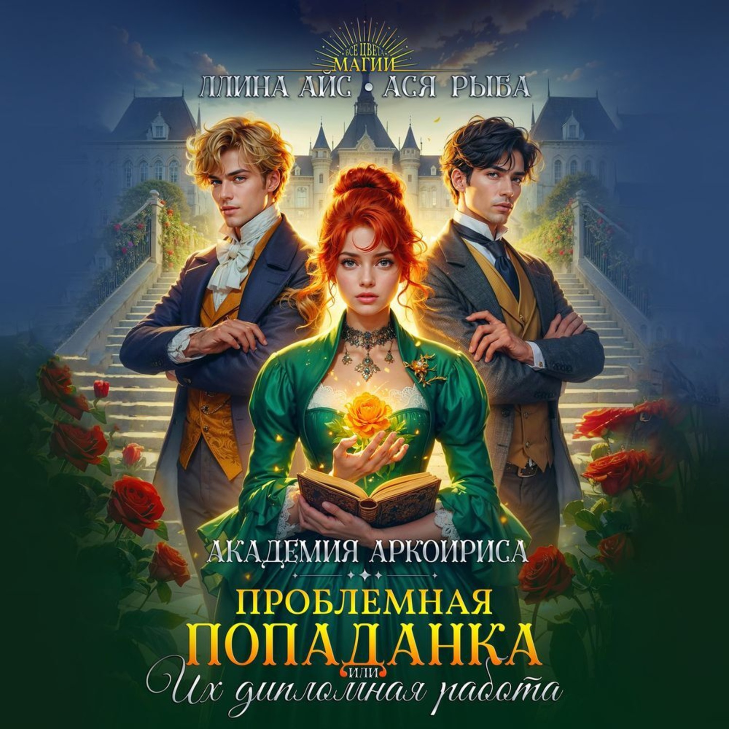 Обложка книги «Проблемная попаданка, или их дипломная работа»