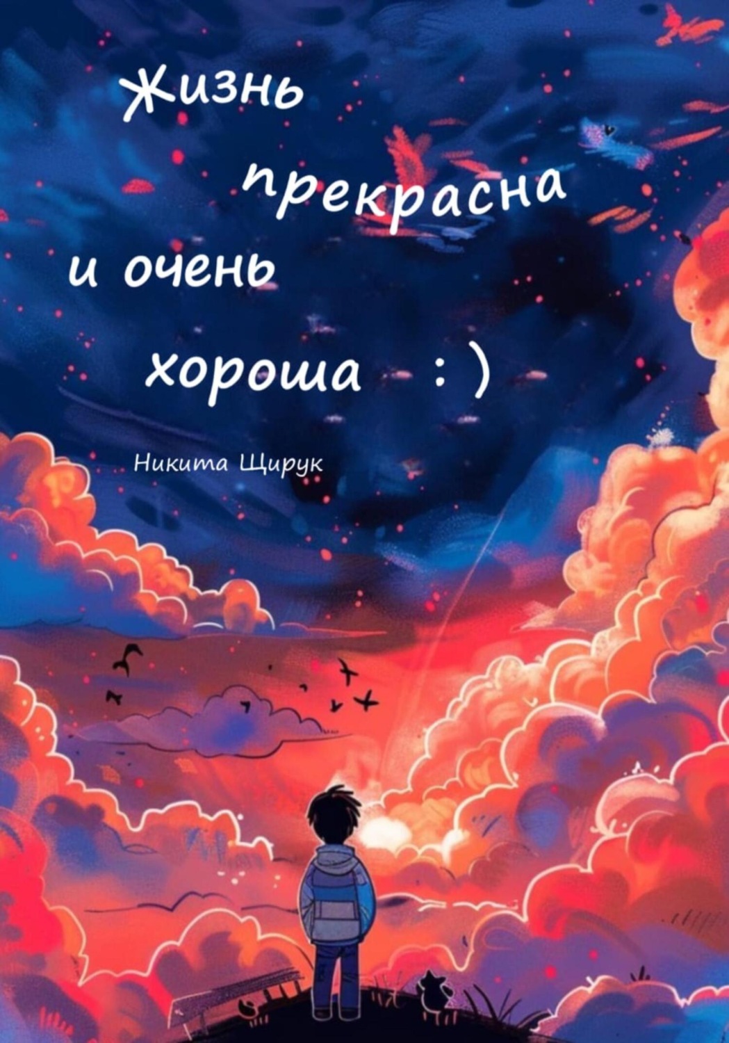 Обложка книги «Жизнь прекрасна и очень хороша : )»