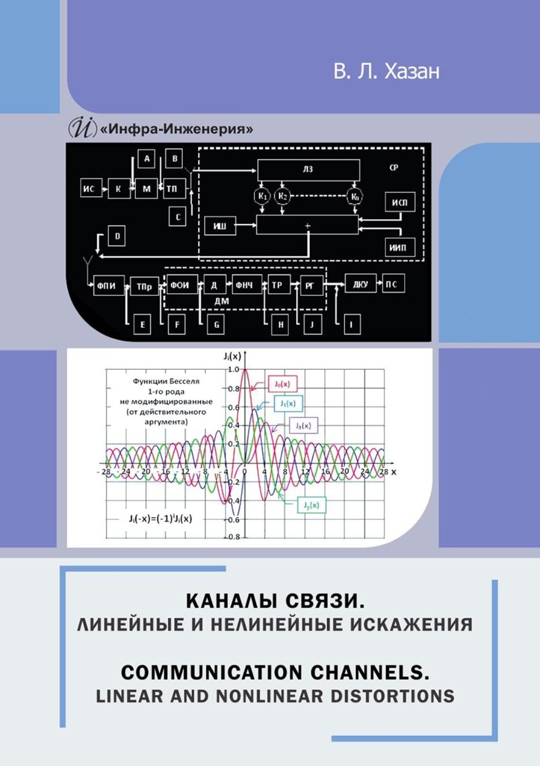 Обложка книги «Каналы связи. Линейные и нелинейные искажени. Монография»