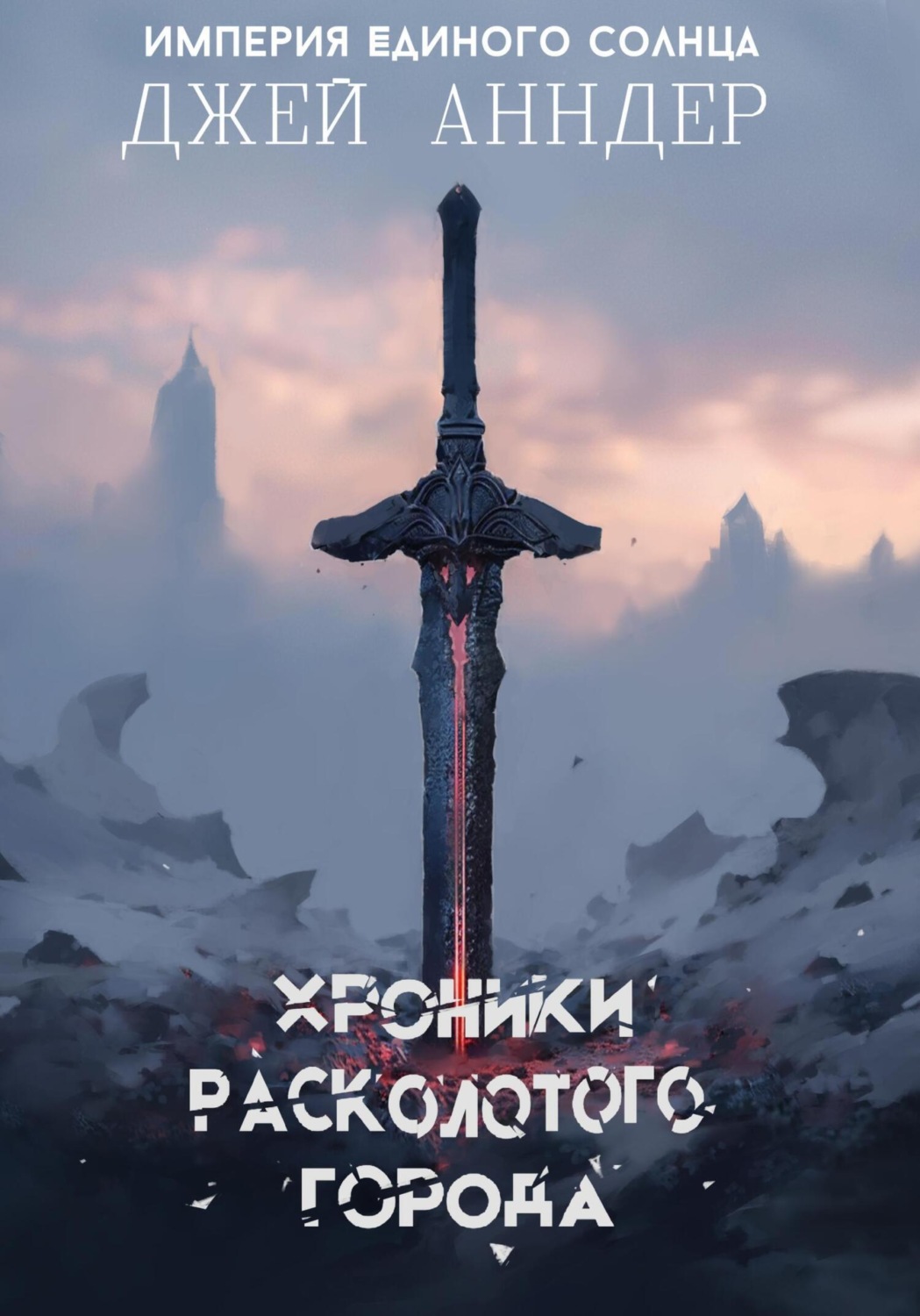 Обложка книги «Хроники Расколотого города. Цикл: Империя Единого солнца»