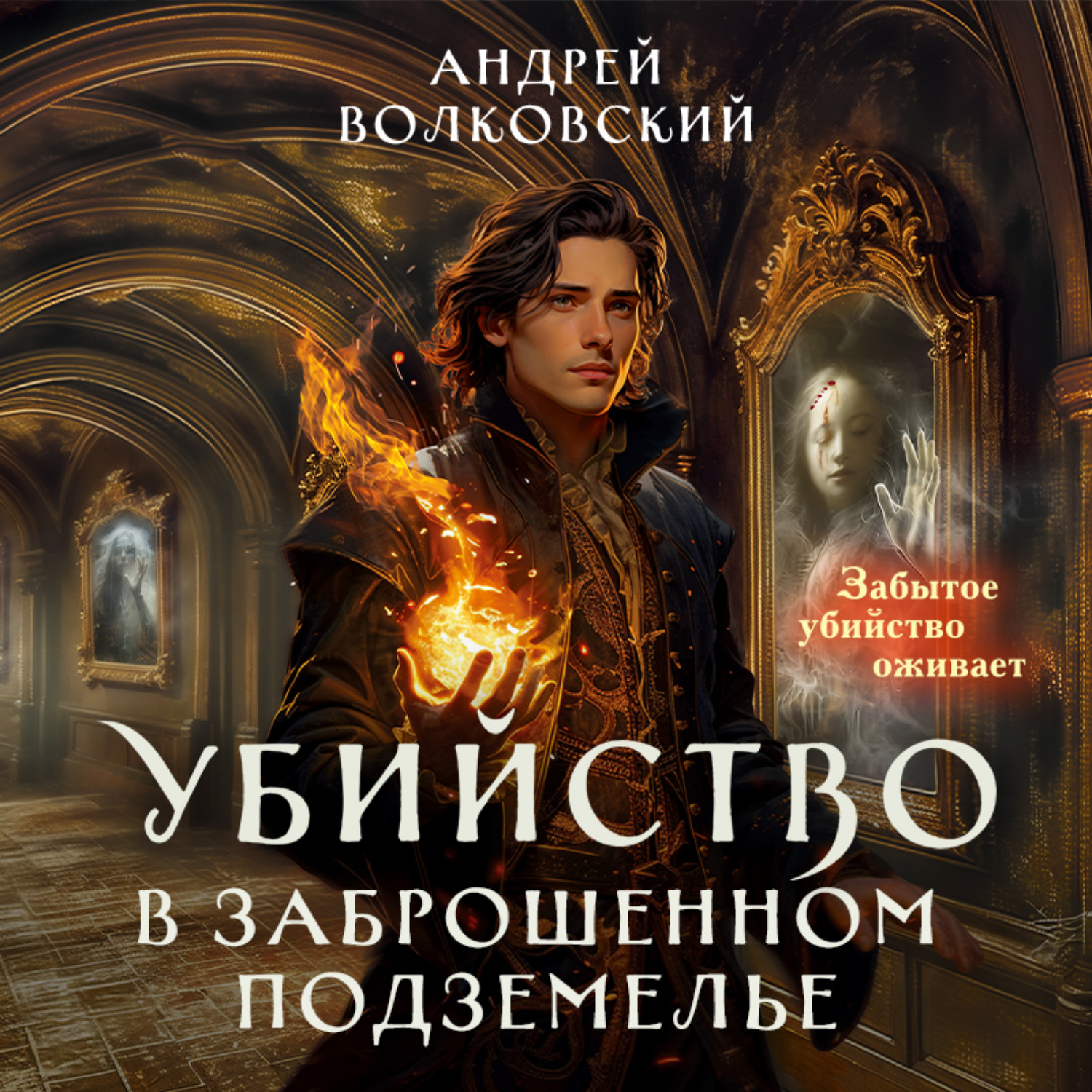 Обложка книги «Убийство в заброшенном подземелье»