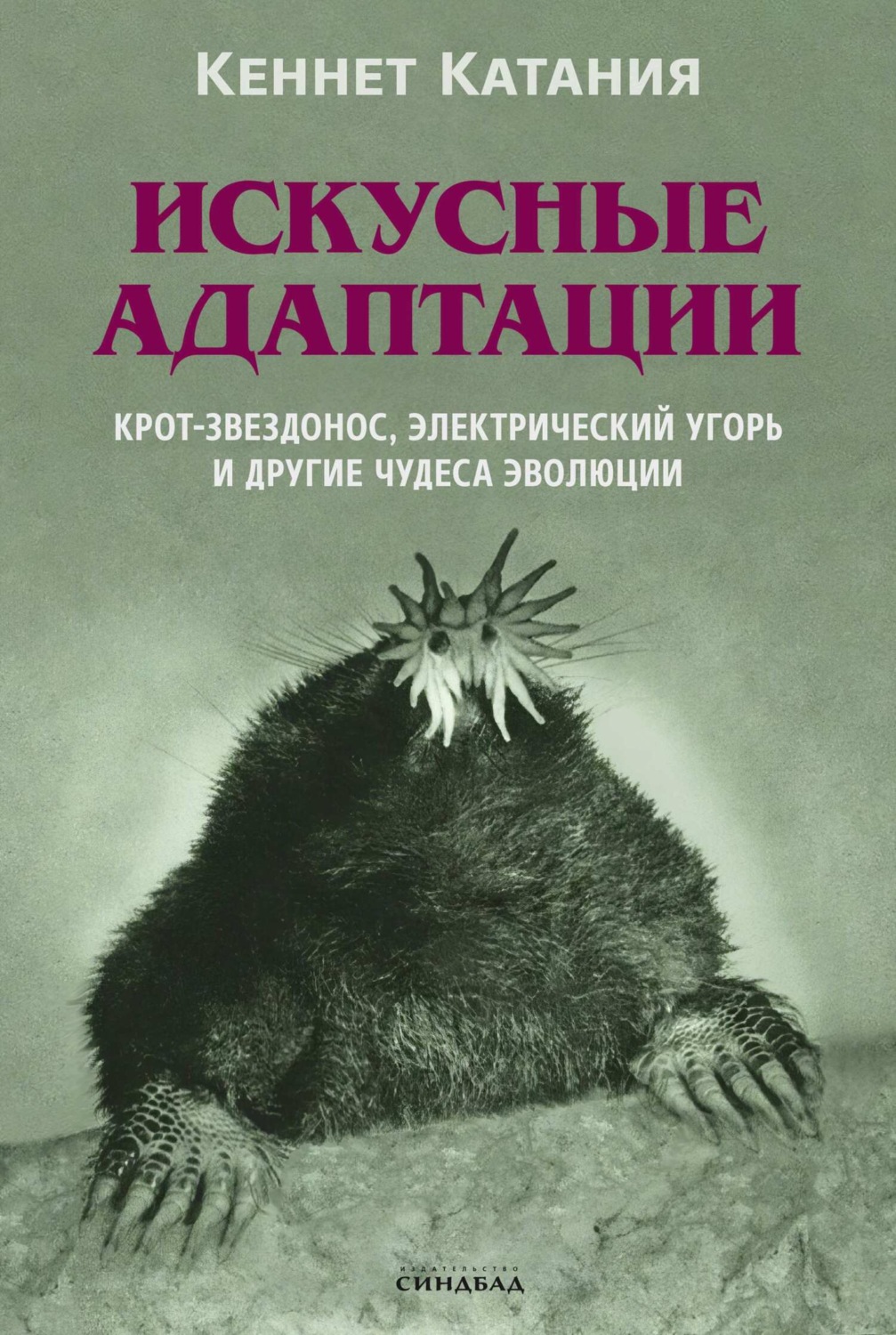 Обложка книги «Искусные адаптации. Крот-звездонос, электрический угорь и другие чудеса эволюции»