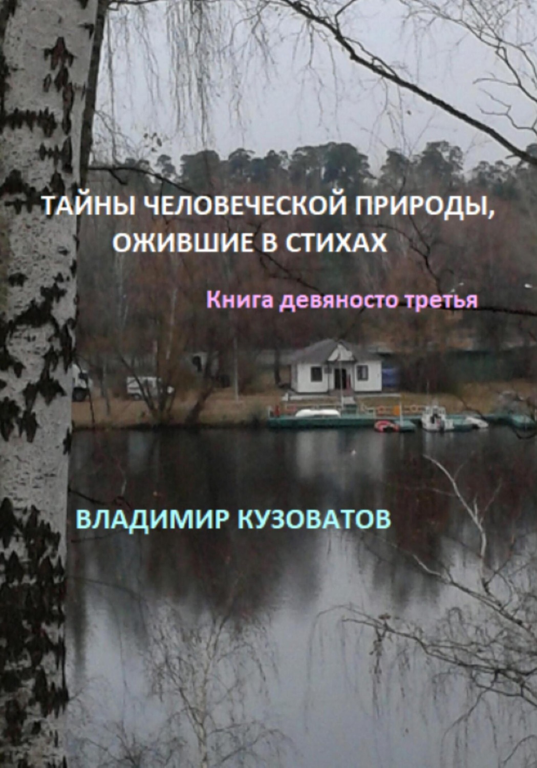 Обложка книги «Тайны человеческой природы, ожившие в стихах. Книга девяносто третья»