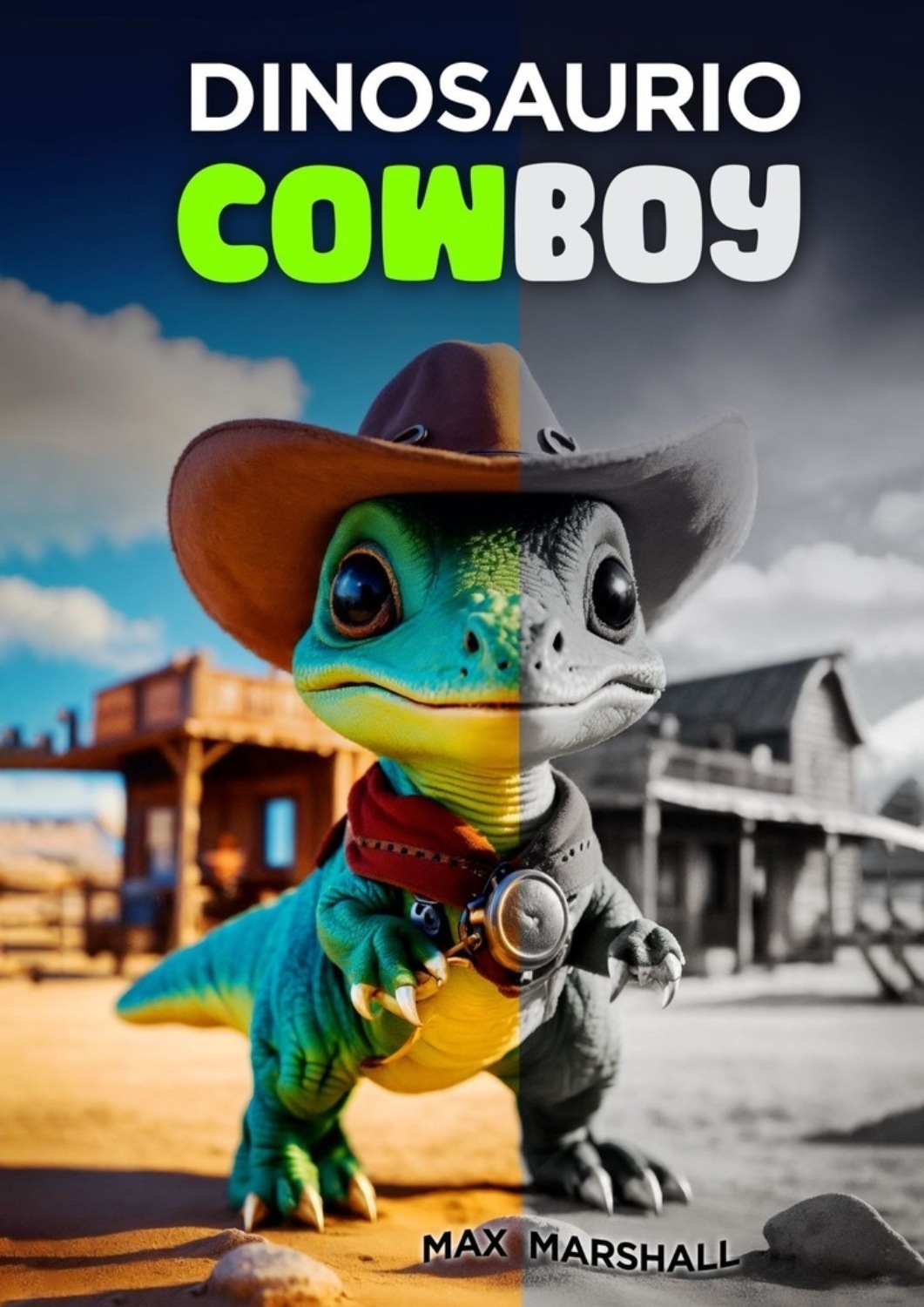 Обложка книги «Dinosaurio Cowboy»