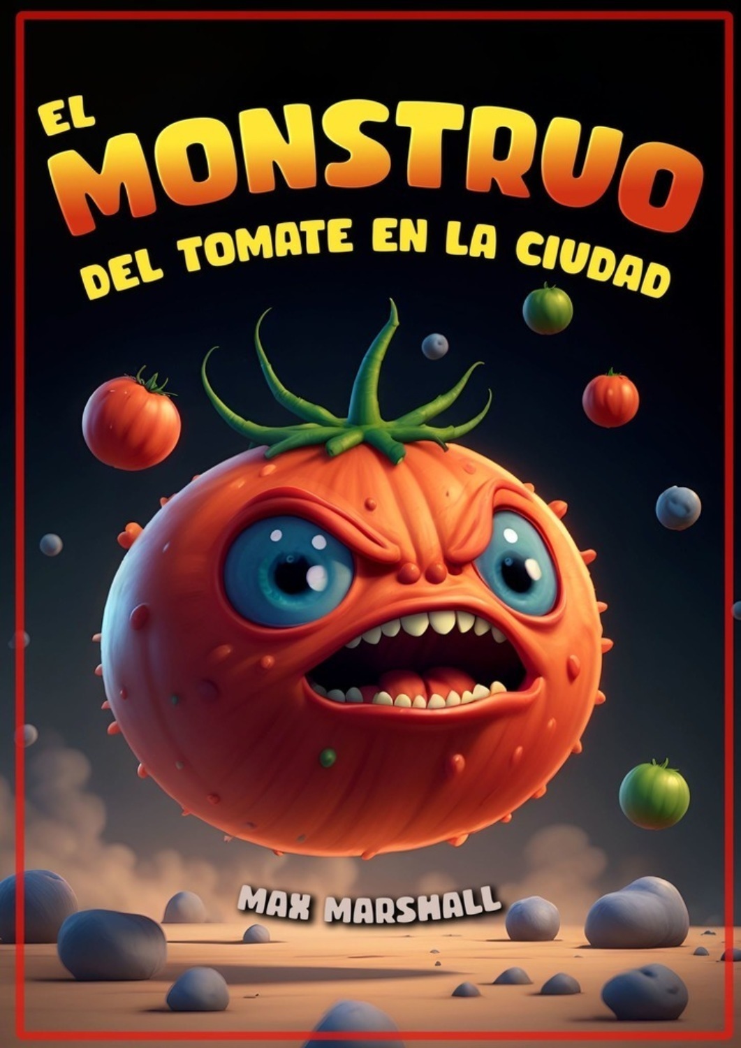 Обложка книги «El Monstruo del Tomate en la Ciudad»