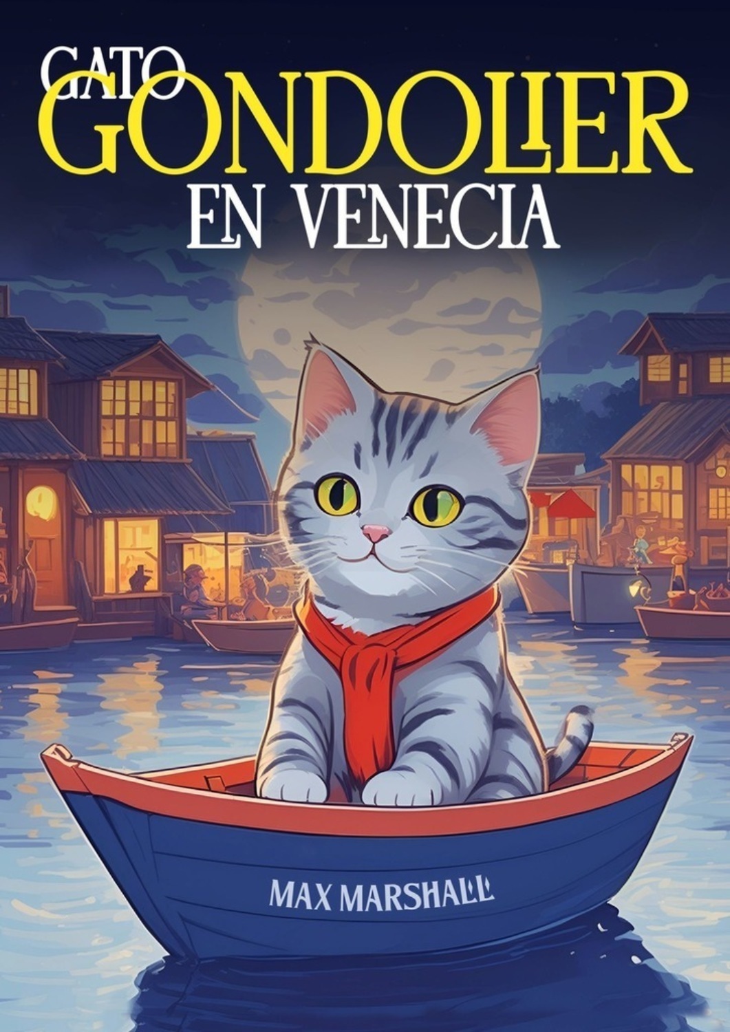 Обложка книги «Gato Gandolier en Venecia»