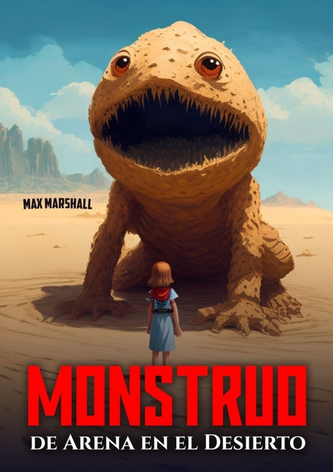 Обложка книги «Monstruo de Arena en el Desierto»