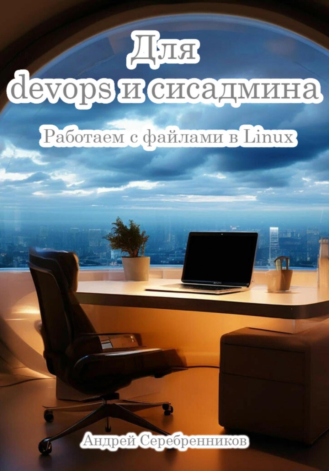 Обложка книги «Для devops и сисадмина. Работаем с файлами в Linux»