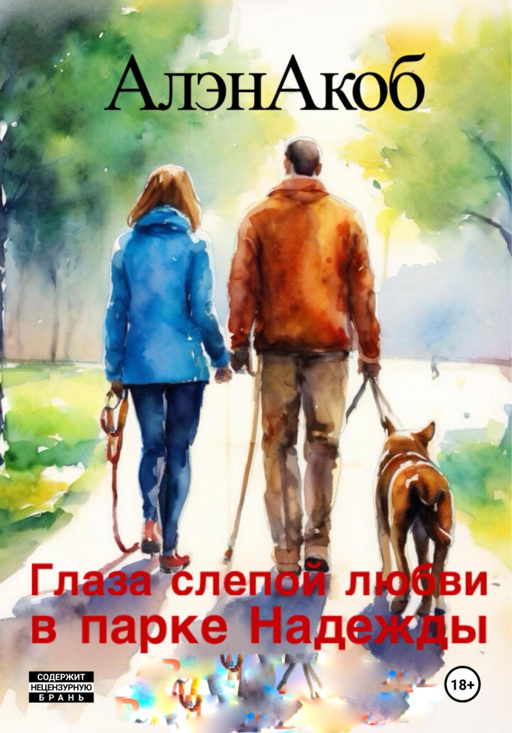 Обложка книги «Глаза слепой любви в парке Надежды»
