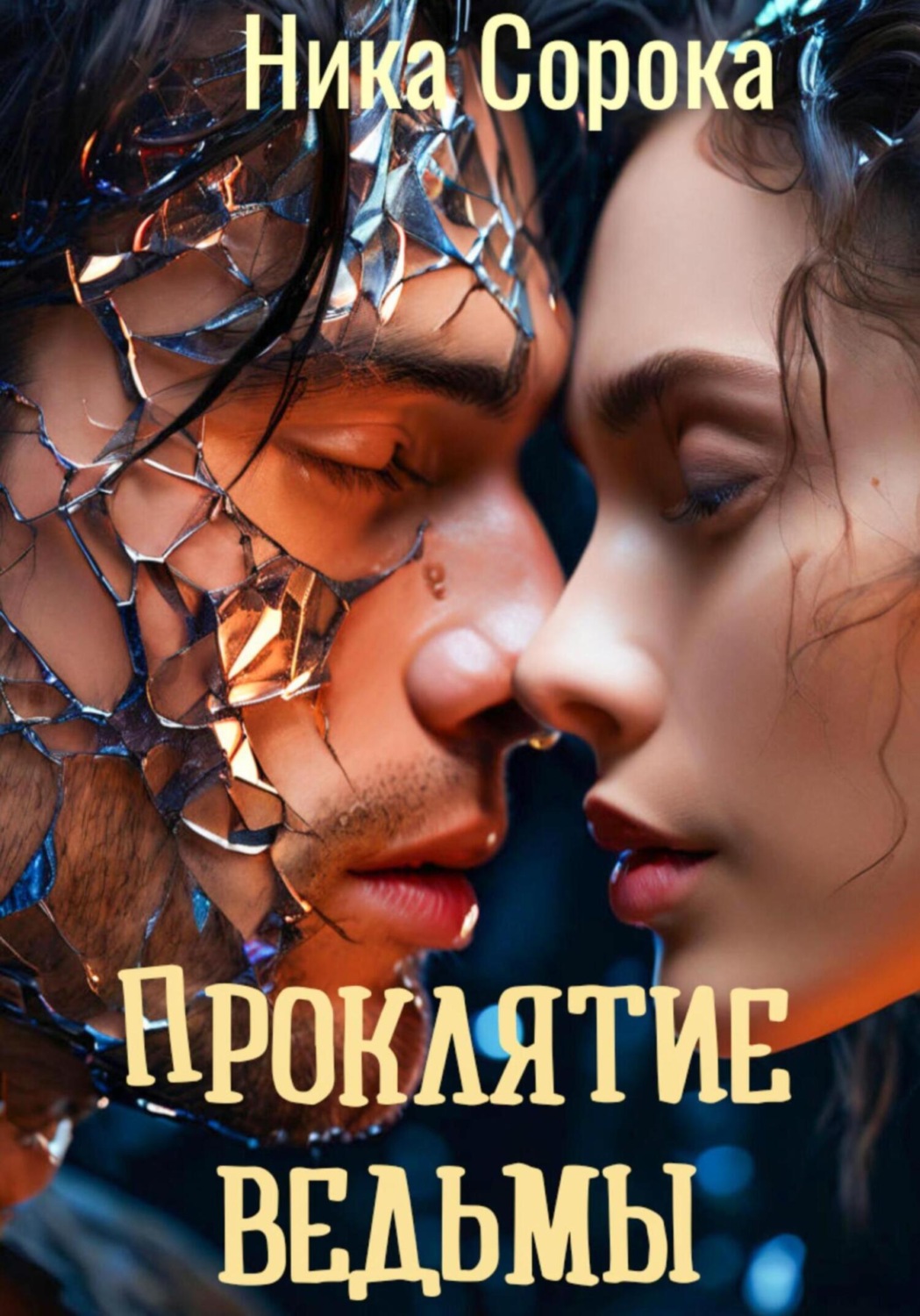Обложка книги «Проклятие ведьмы, или Из красавца в чудовище»