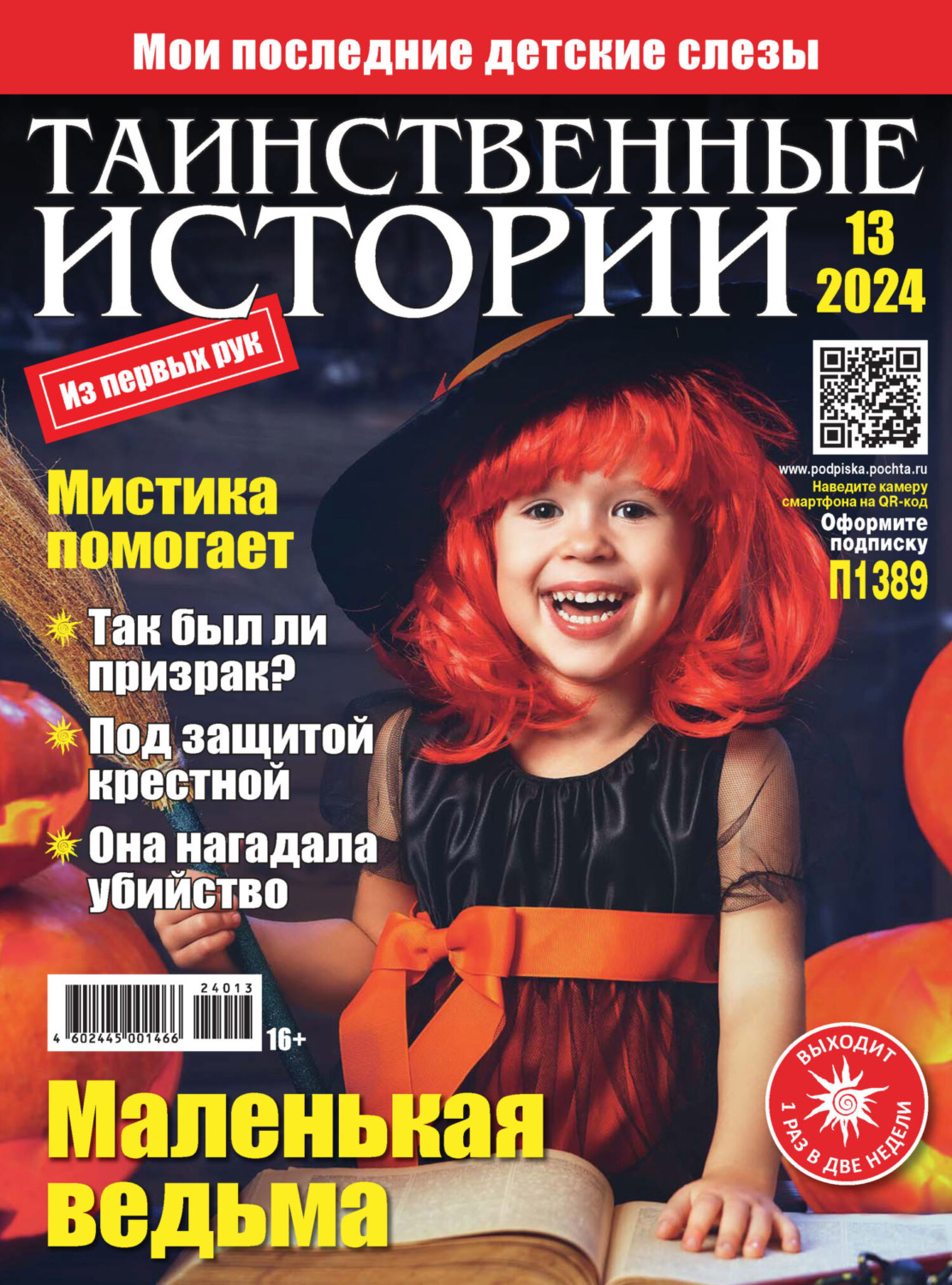 Обложка книги «Таинственные истории №13/2024»