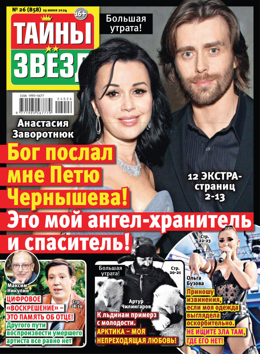Обложка книги «Тайны звёзд №26/2024»