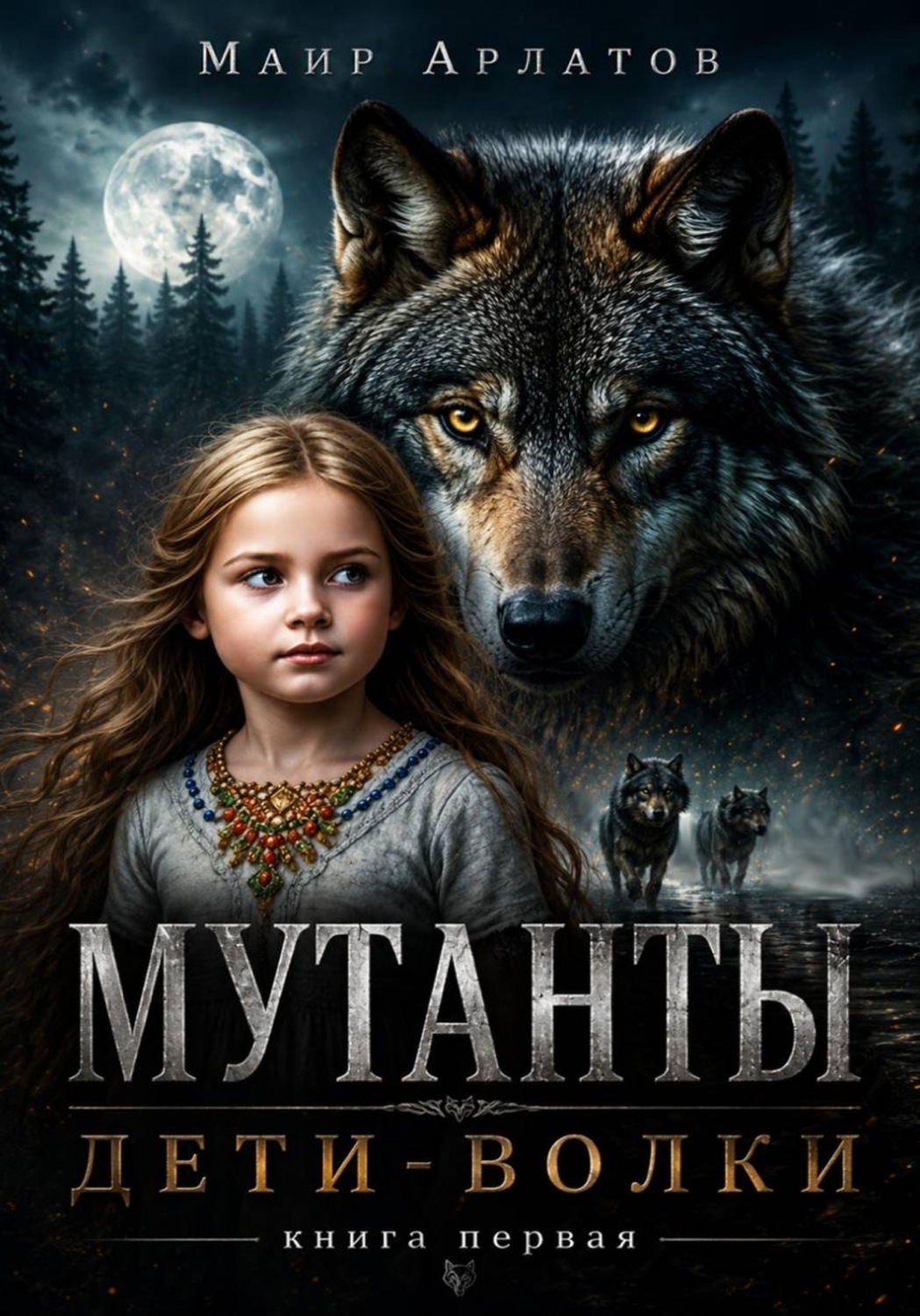 Обложка книги «Мутанты. Дети-волки. Книга первая»