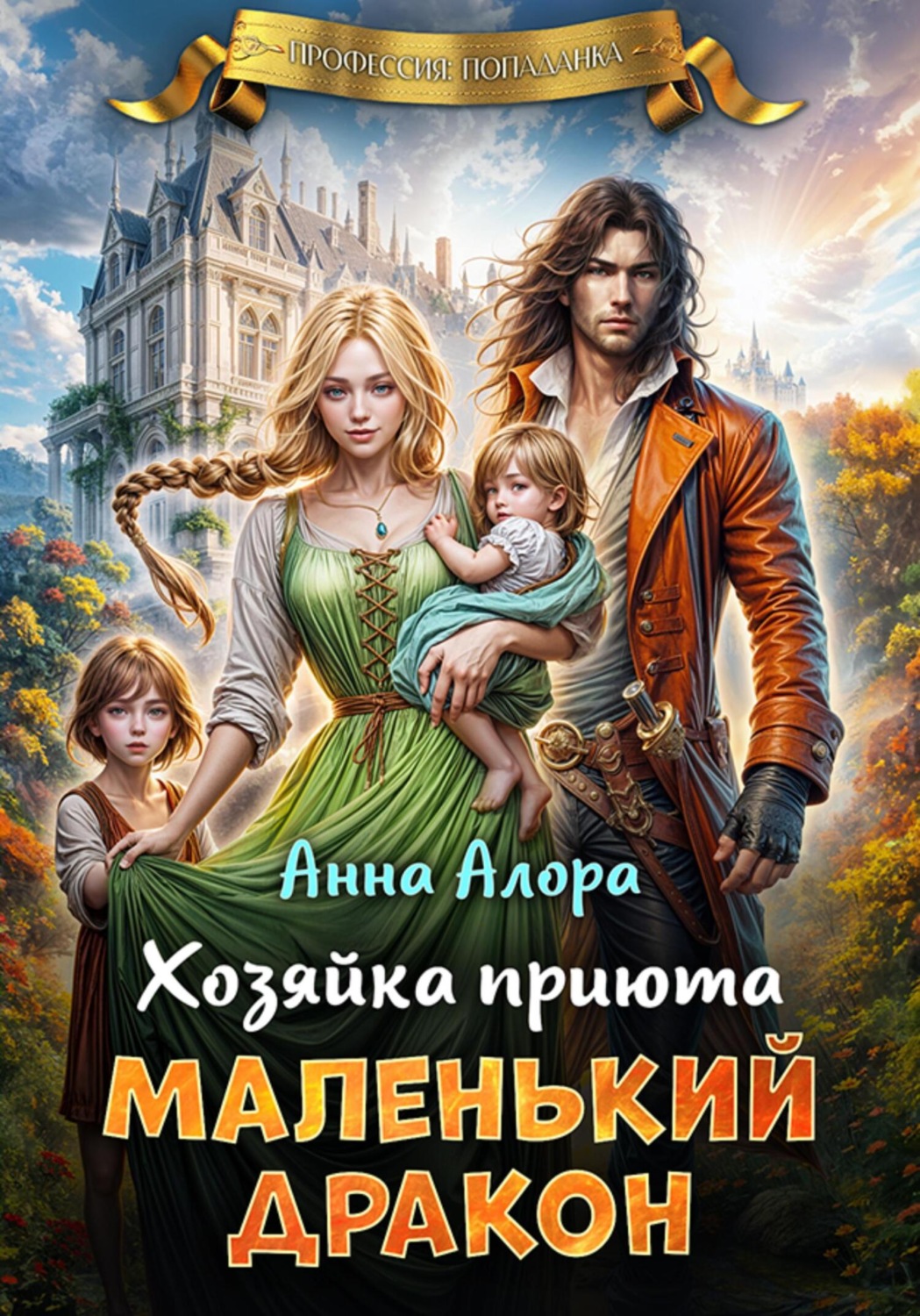 Обложка книги «Хозяйка приюта «Маленький дракон»»