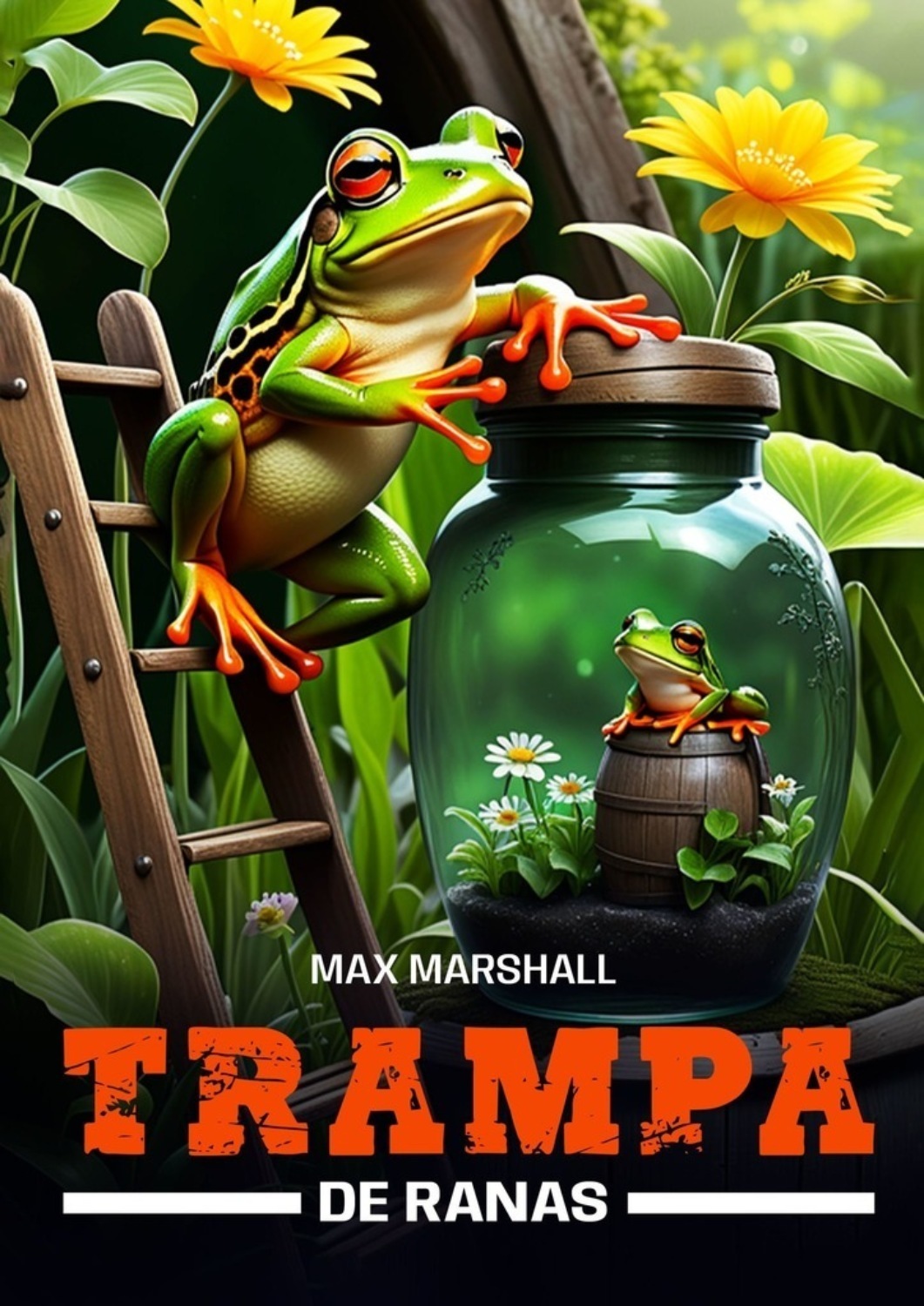 Обложка книги «Trampa de ranas»