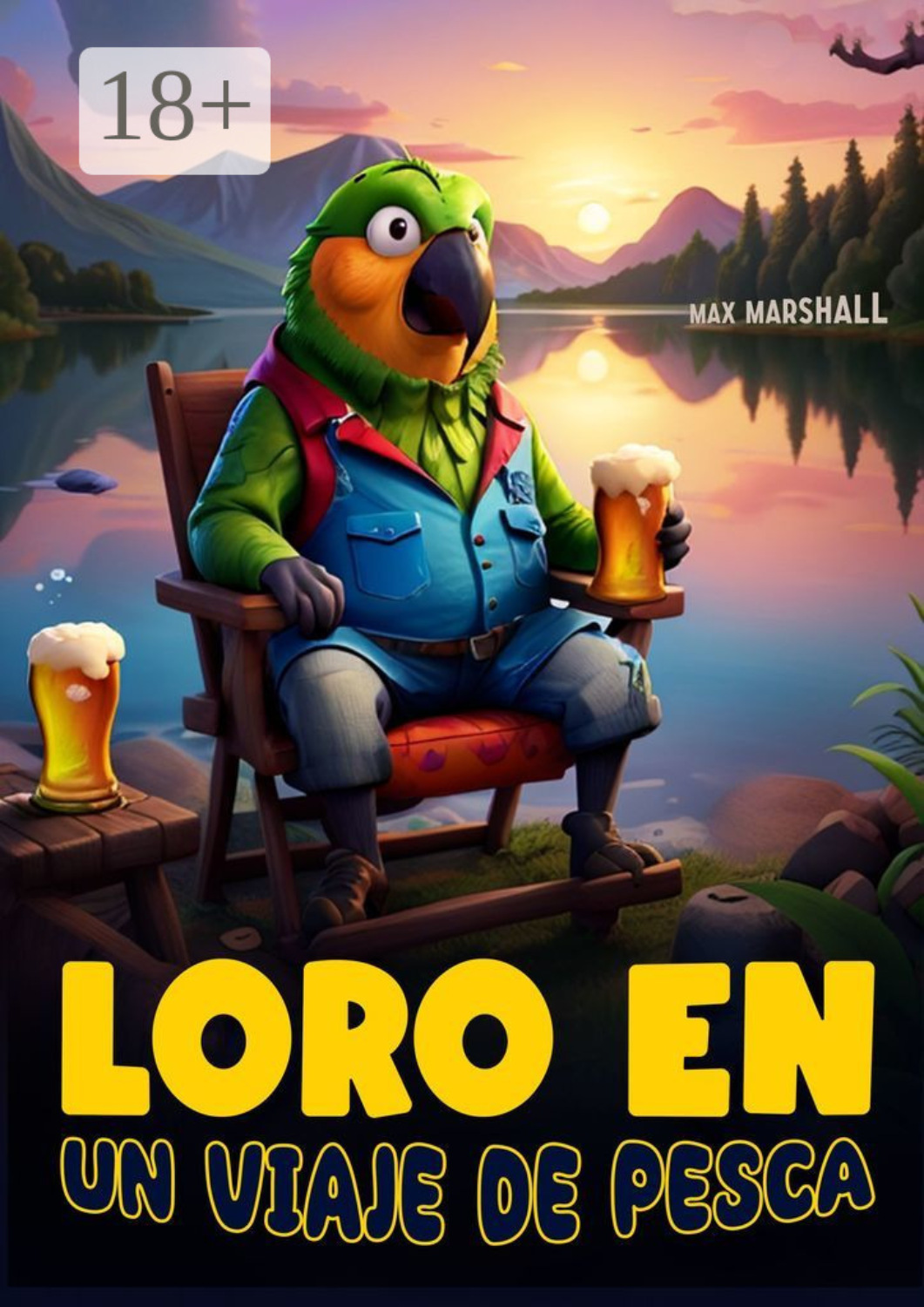 Обложка книги «Loro en un Viaje de Pesca»