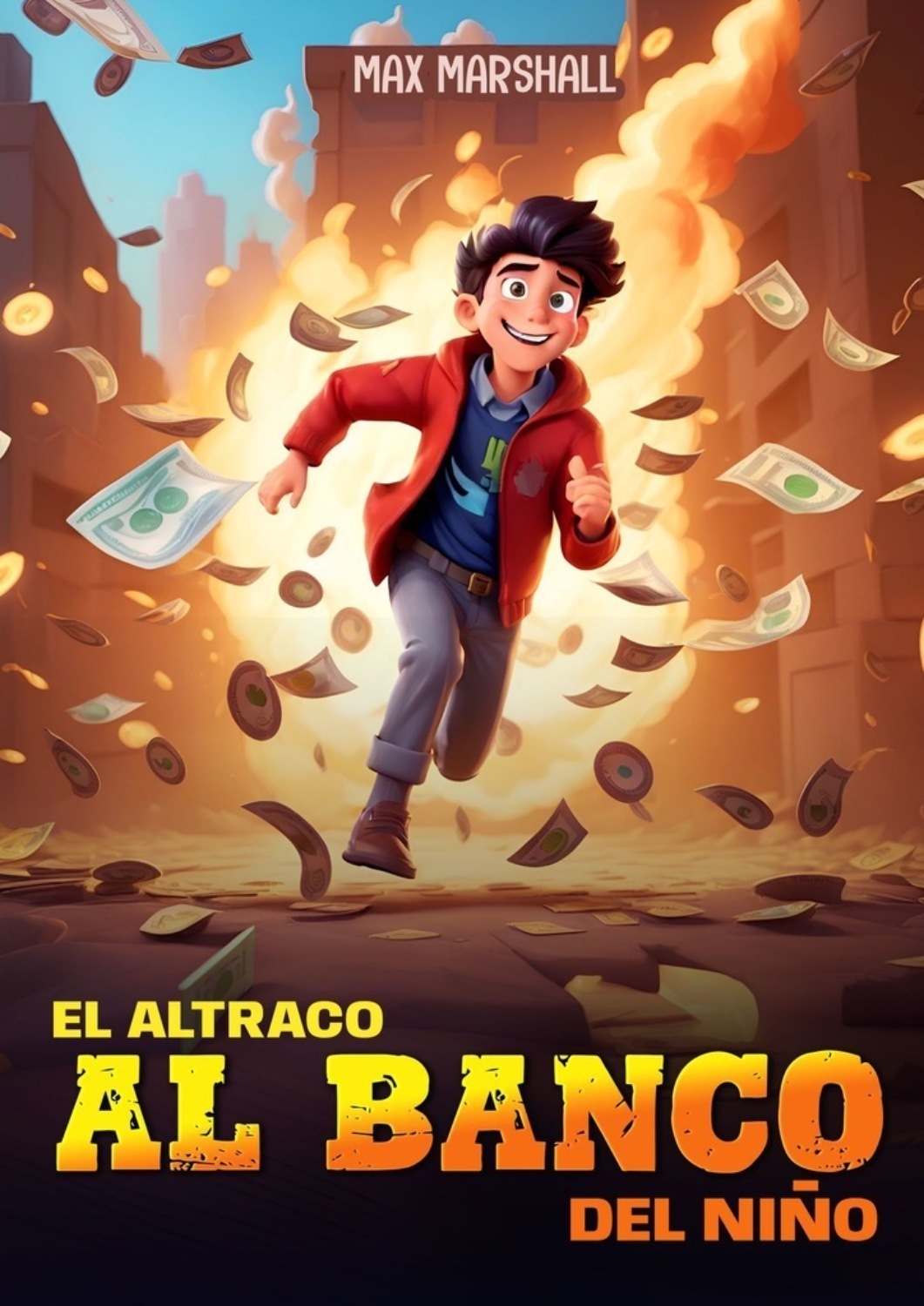 Обложка книги «El Atraco al Banco del Niño»