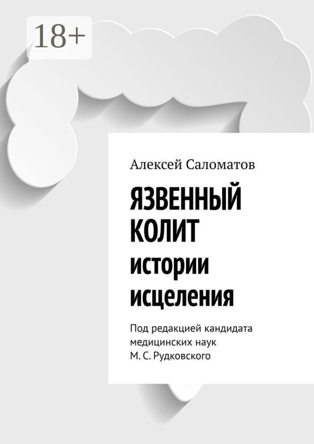 Обложка книги «Язвенный колит. Истории исцеления. Под редакцией кандидата медицинских наук М. С. Рудковского»
