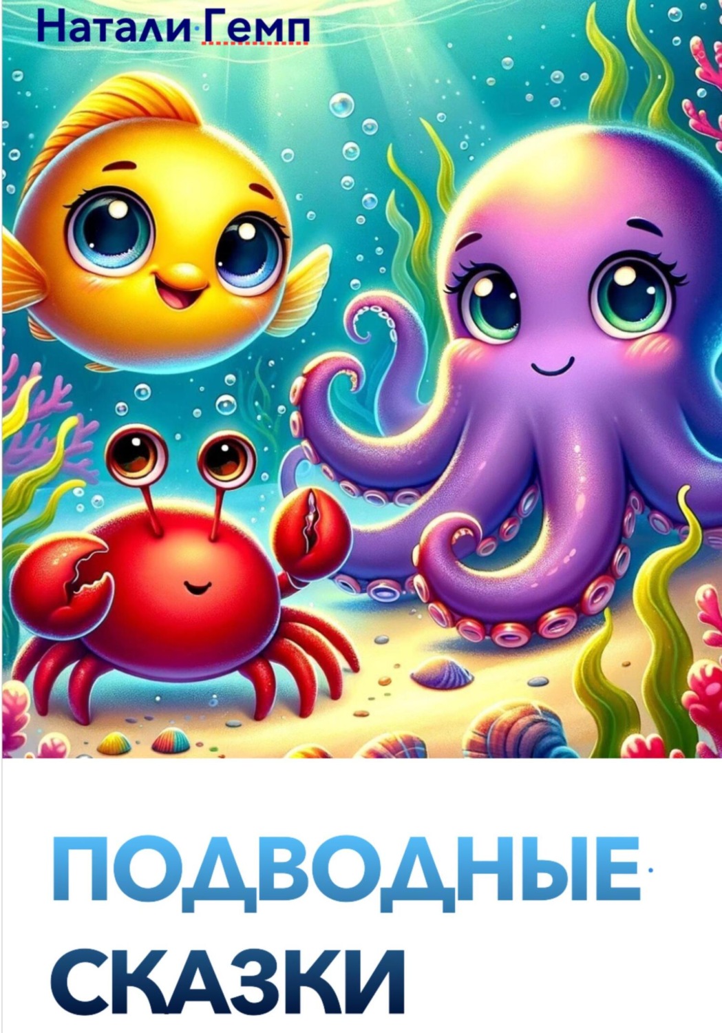 Обложка книги «Подводные сказки»