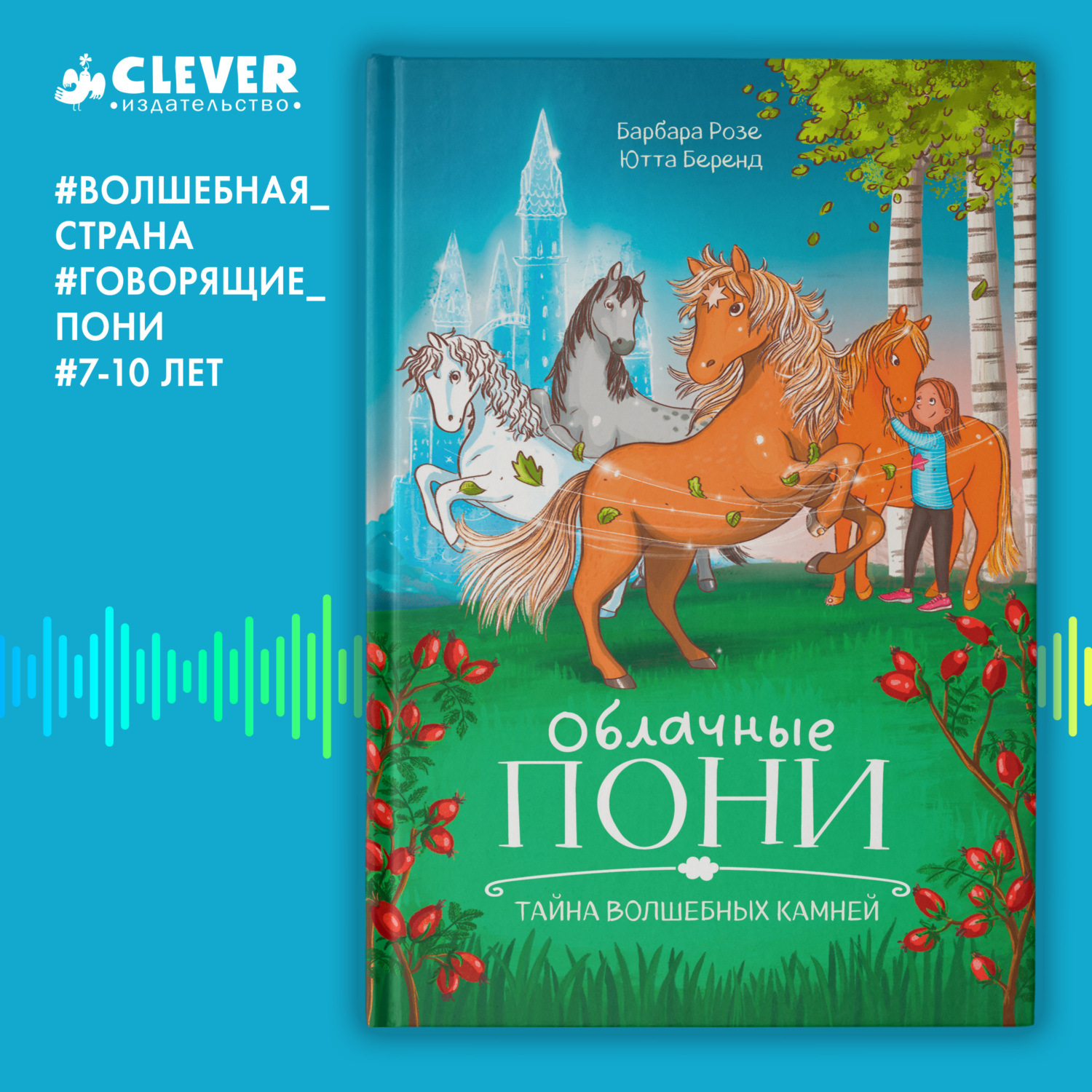 Обложка книги «Облачные пони. Тайна волшебных камней»