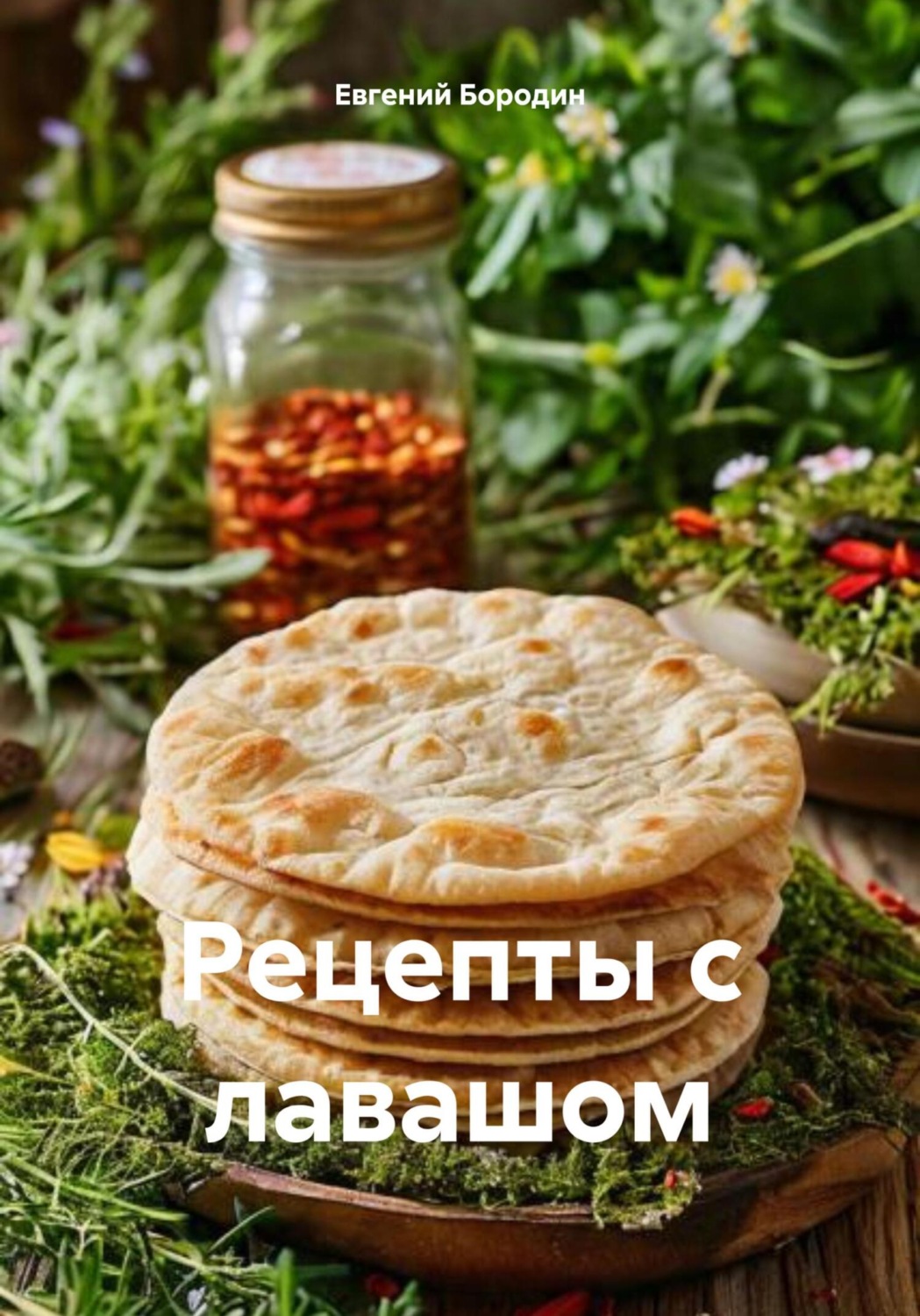 Обложка книги «Рецепты с лавашом»