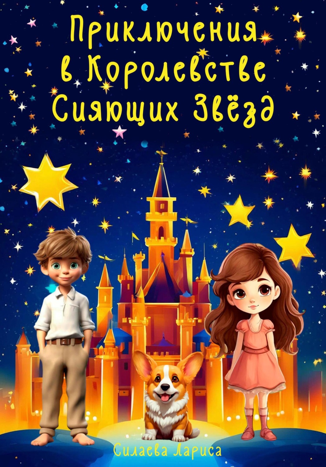 Обложка книги «Приключения в Королевстве Сияющих Звезд»