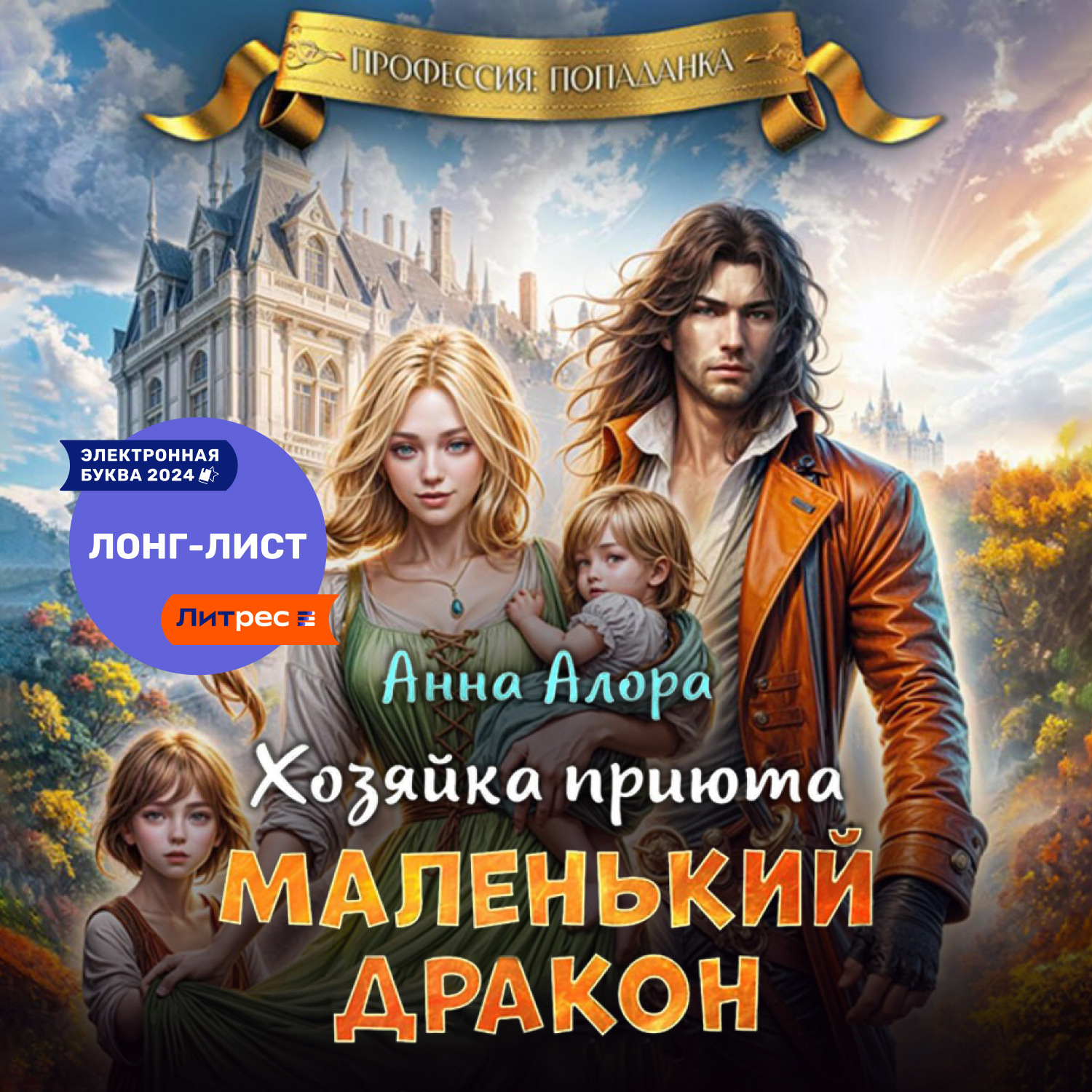 Обложка книги «Хозяйка приюта «Маленький дракон»»