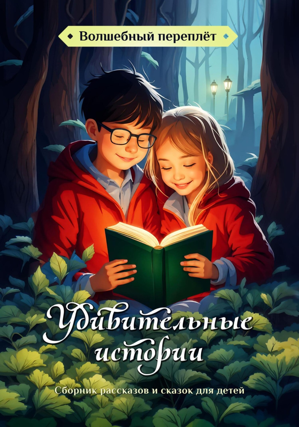 Обложка книги «Волшебный переплёт. Удивительные истории»