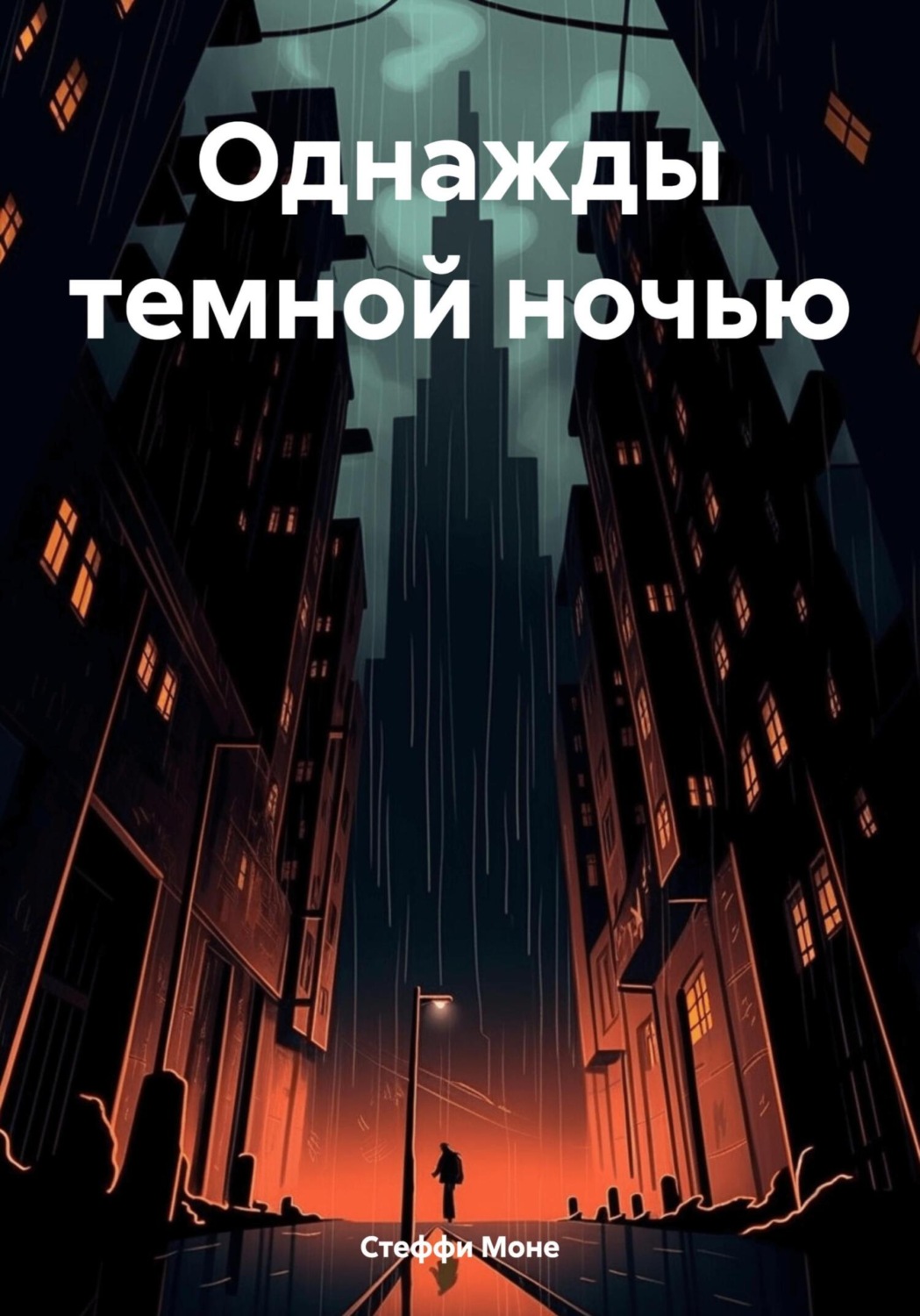 Обложка книги «Однажды темной ночью»