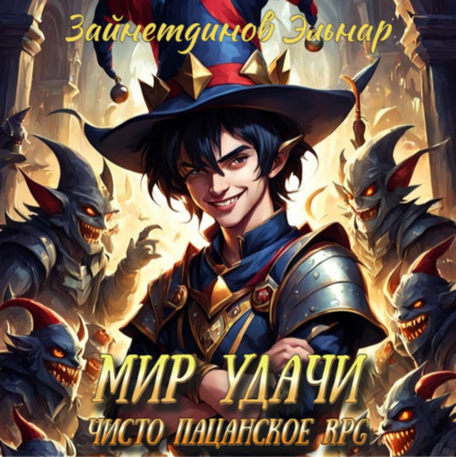 Обложка книги «Мир Удачи. Чисто пацанское ЛитРПГ»
