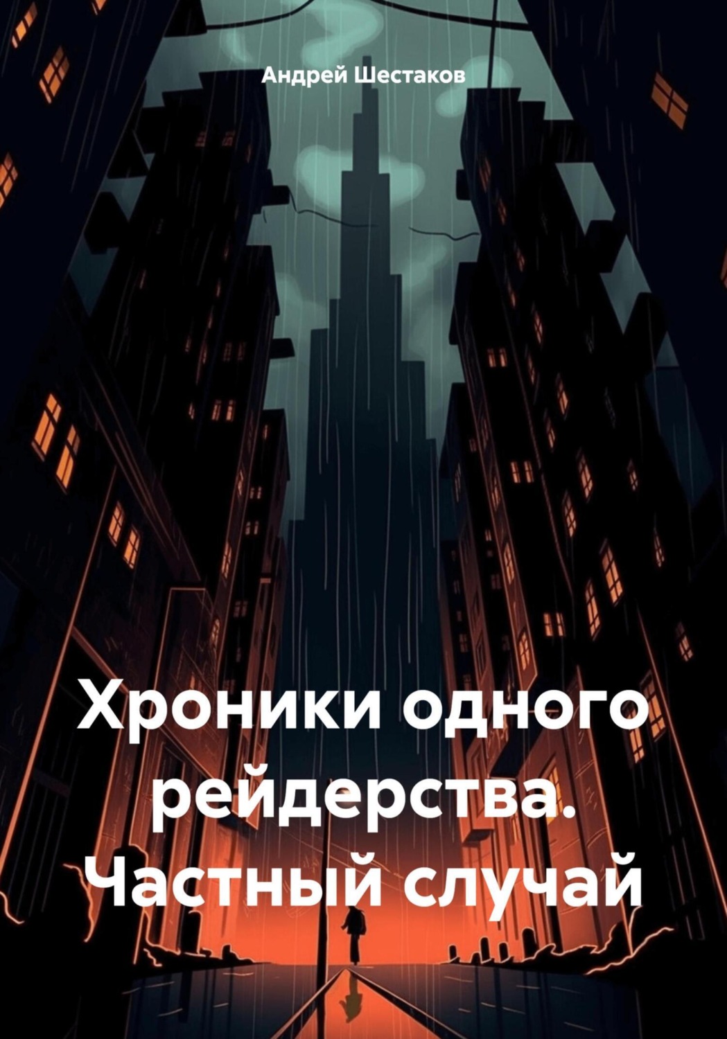 Обложка книги «Хроники одного рейдерства. Частный случай»