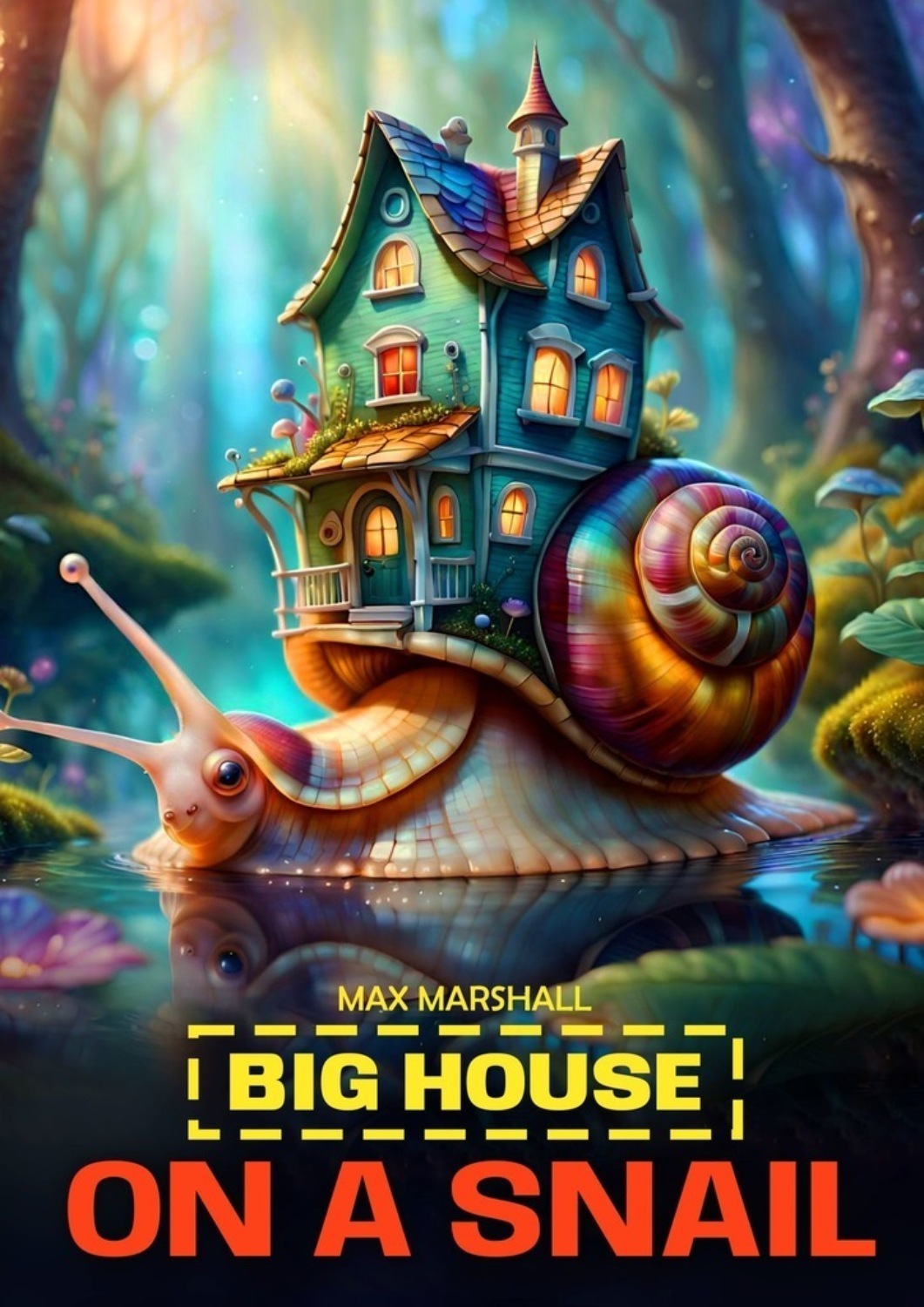 Обложка книги «Big house on a snail»