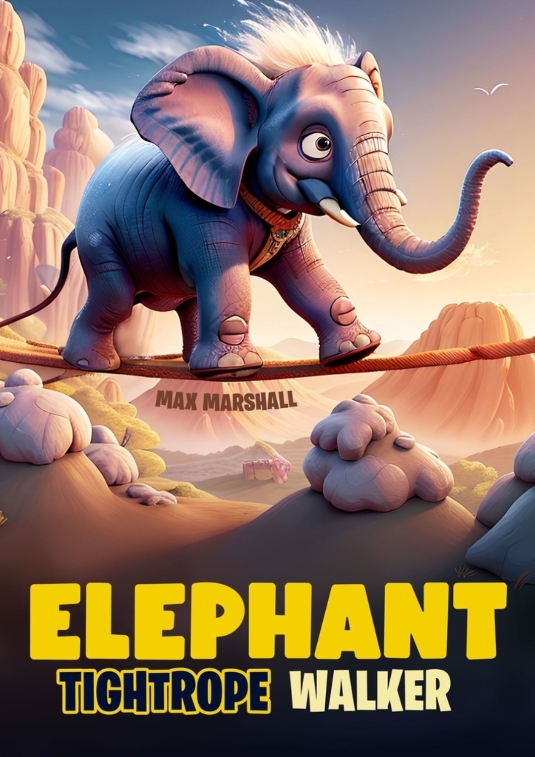 Обложка книги «Elephant Tightrope Walker»