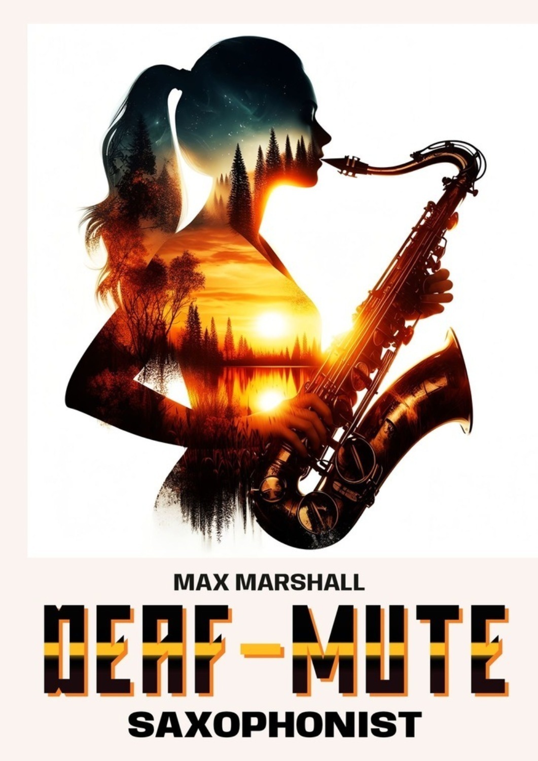 Обложка книги «The Deaf-mute Saxophonist»