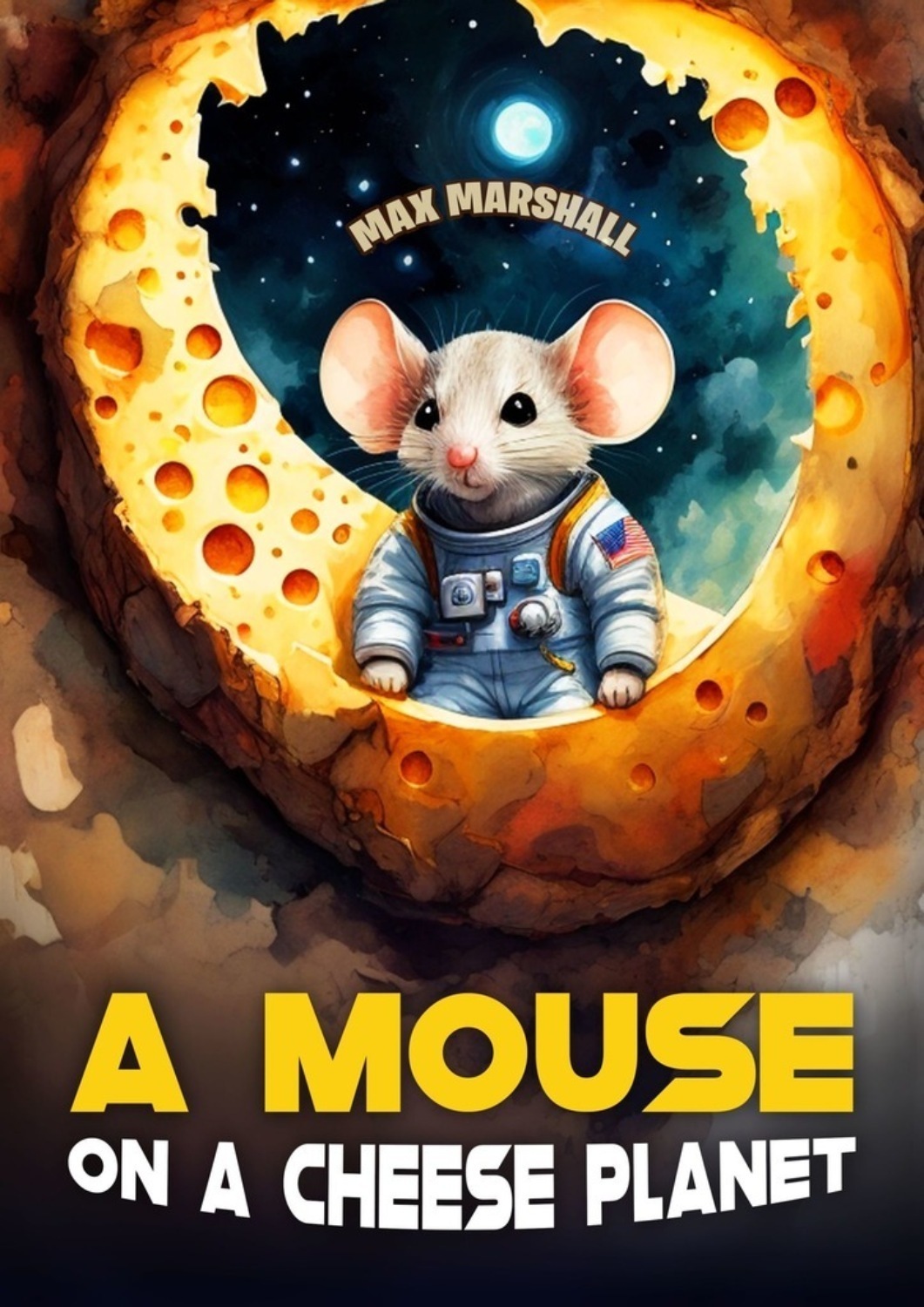 Обложка книги «A Mouse on a Cheese Planet»