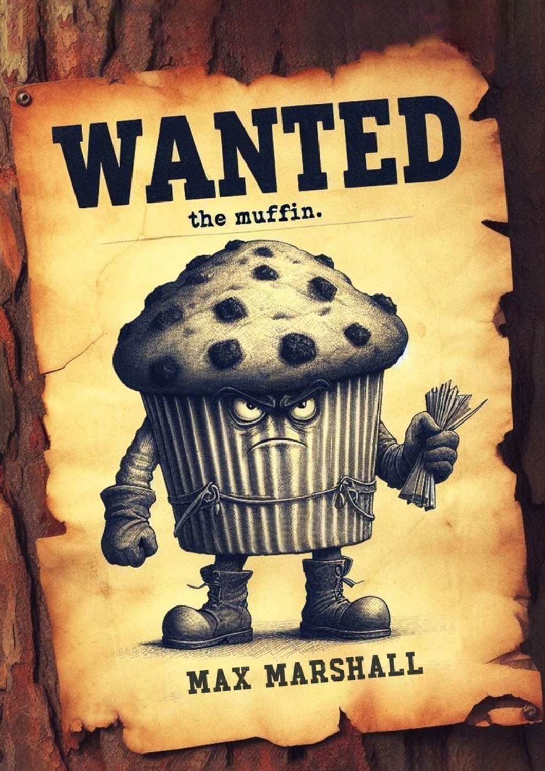 Обложка книги «Wanted the muffin»
